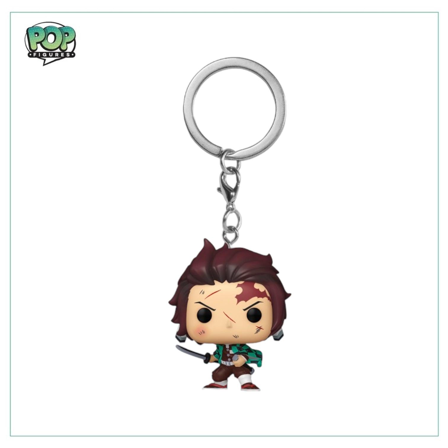Tanjiro Kamado Funko Pocket Pop Keychain - Demon Slayer - 2023 Target Con Exclusive