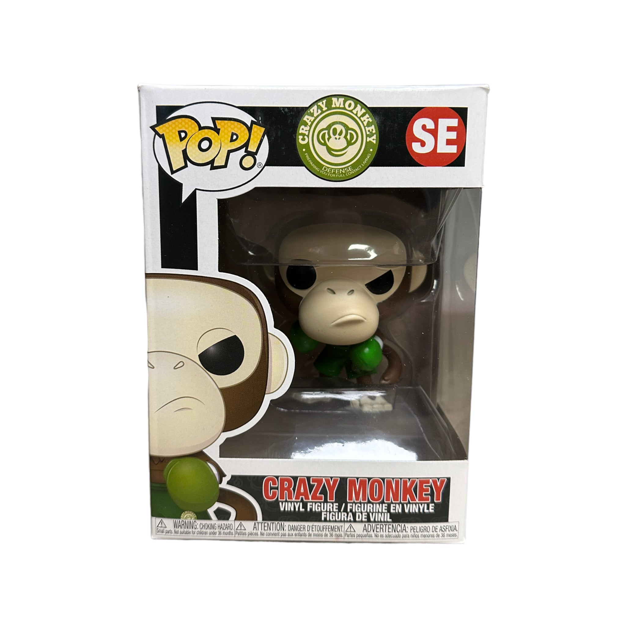 Crazy Monkey (Brown) Funko Pop! - Crazy Monkey USA Exclusive LE50 Pcs - Condition 8.75/10