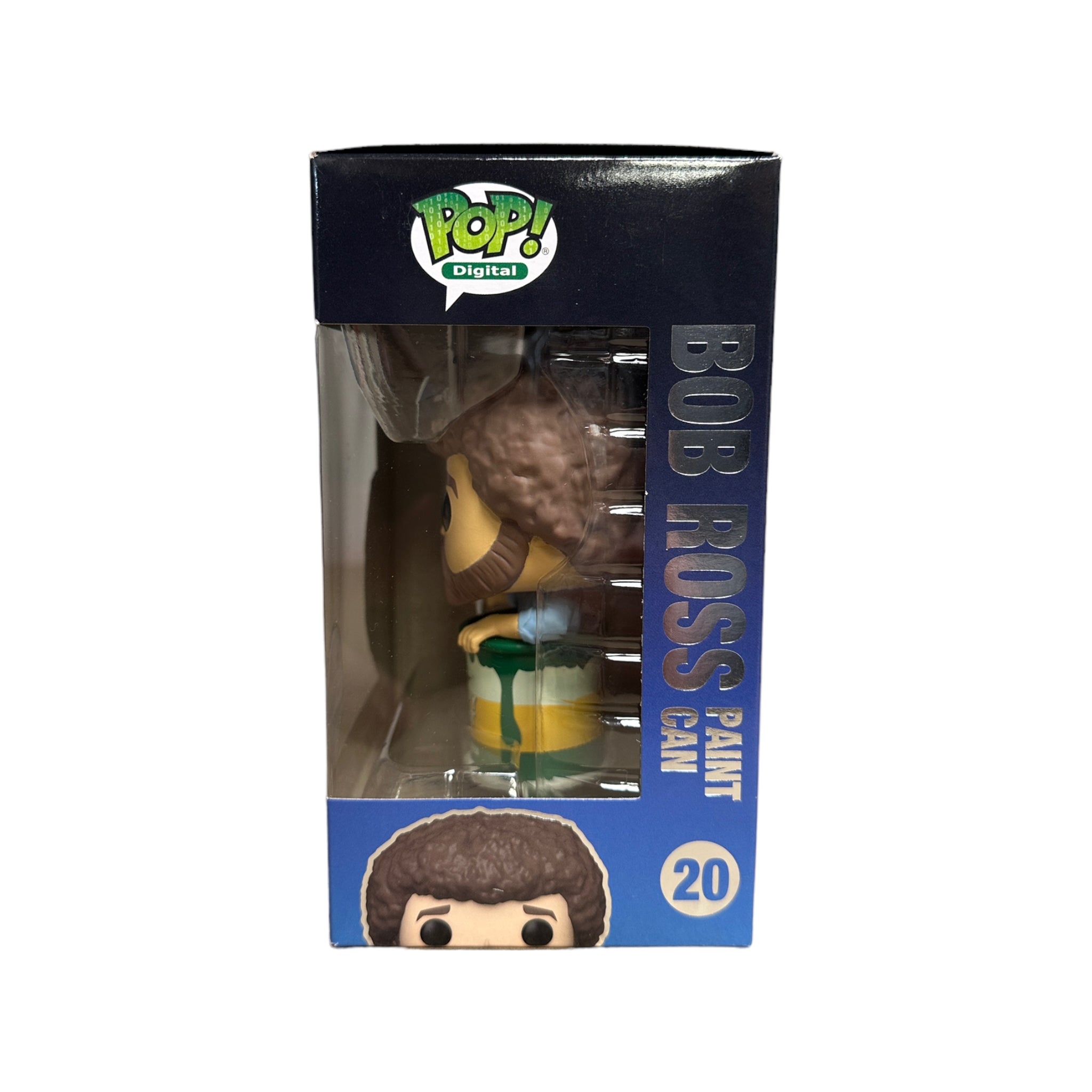 Bob Ross Paint Can #20 Funko Pop! - Bob Ross - NFT Release Exclusive LE999 Pcs - Condition 9/10
