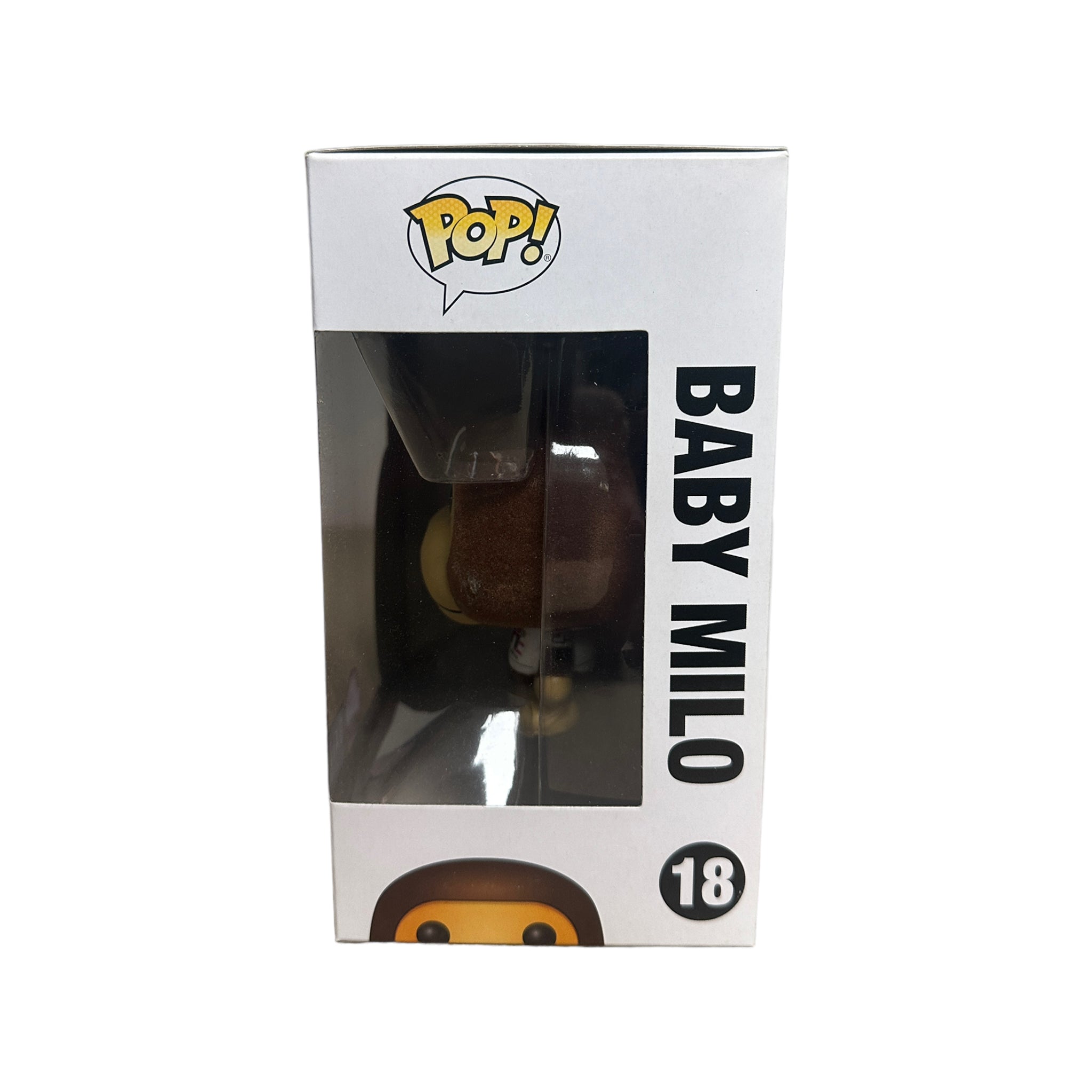 Baby Milo #18 (T-Shirt, Flocked) Funko Pop! - BAPE - Unreleased BAIT Exclusive - Condition 8.75/10