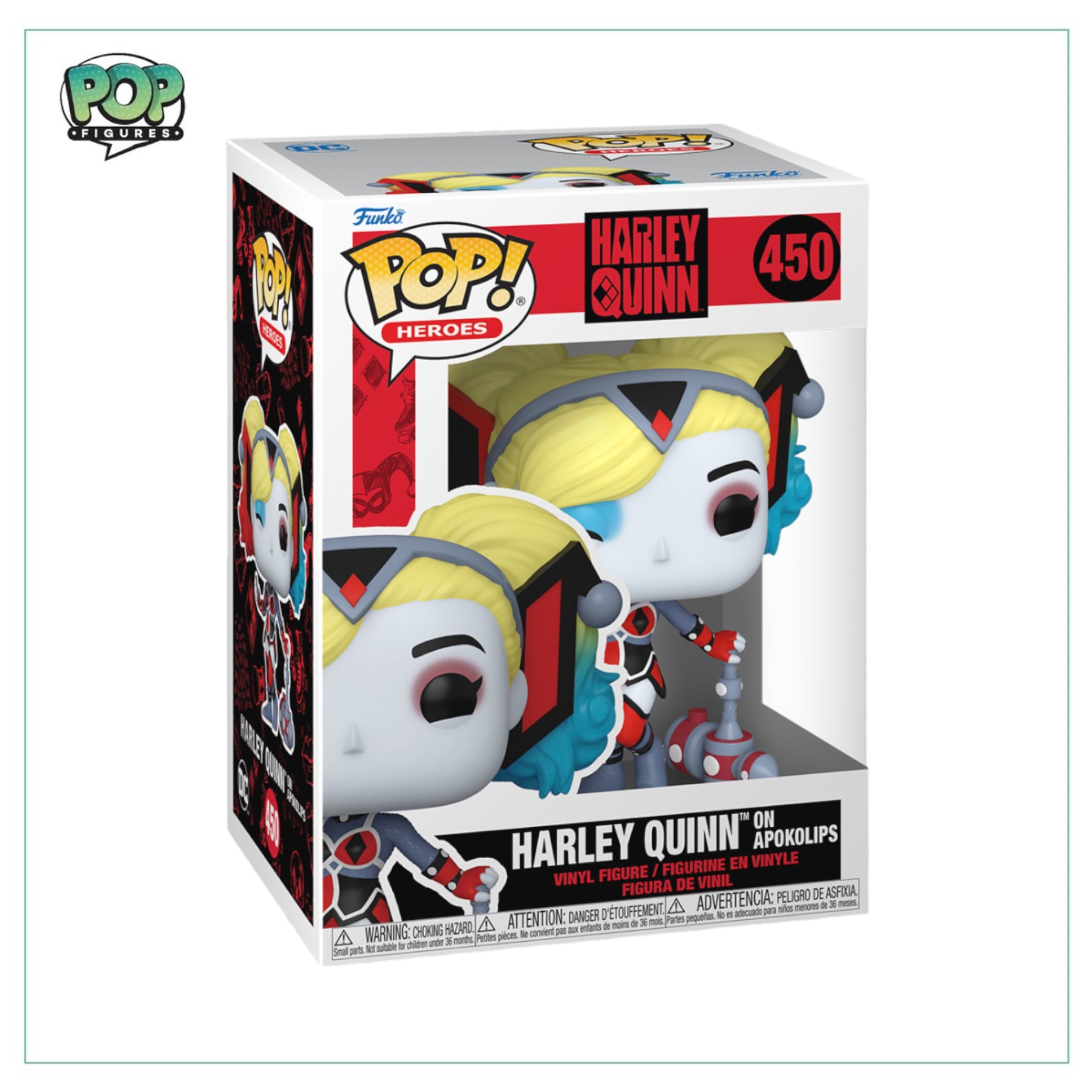 Harley Quinn on Apokolips #450 Funko Pop! Harley Quinn