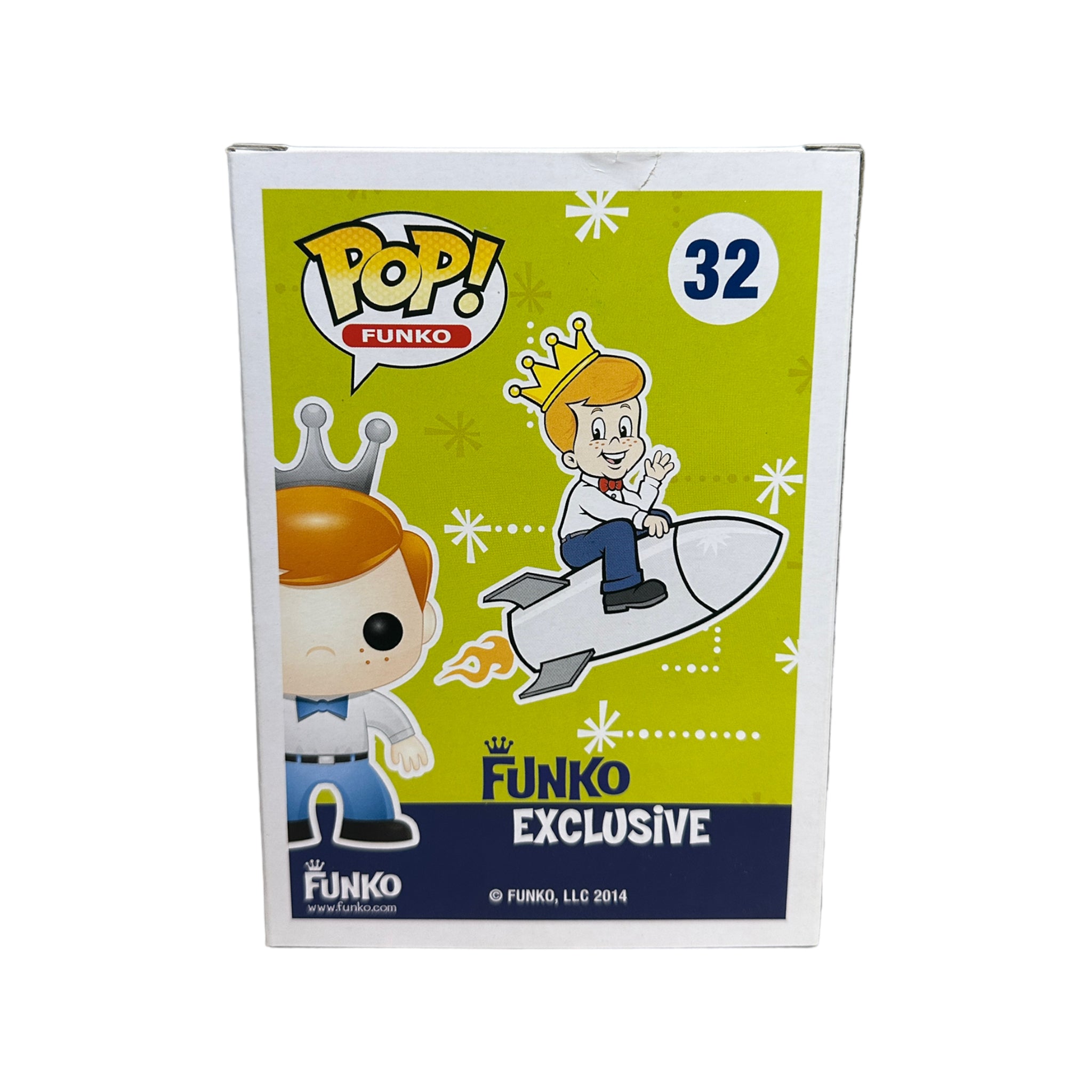 Freddy Funko Clear #32 Funko Pop! - SDCC 2014 Exclusive LE96 Pcs - Condition 7/10