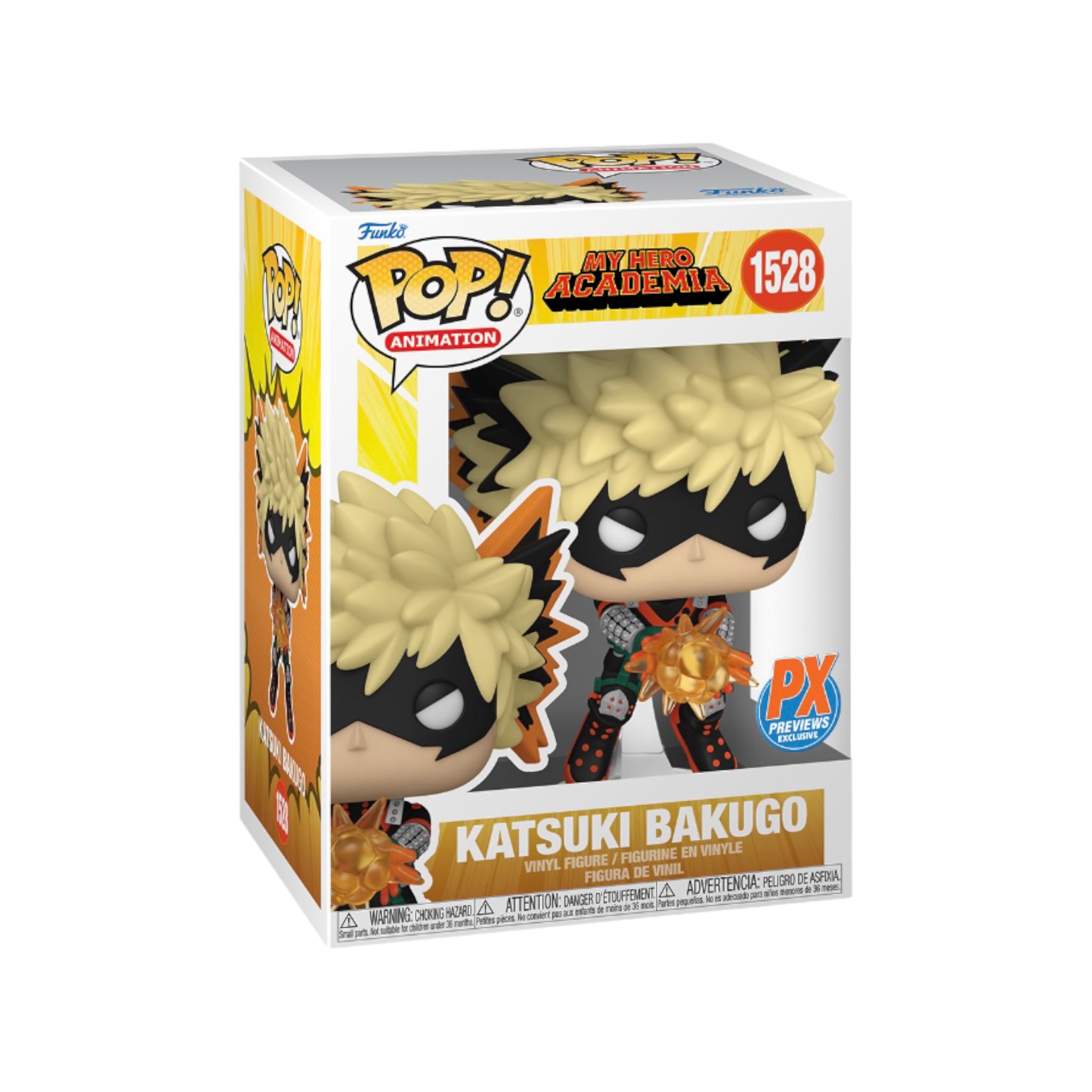 Katsuki Bakugo #1528 Funko Pop! - My Hero Academia - PX Previews Exclusive