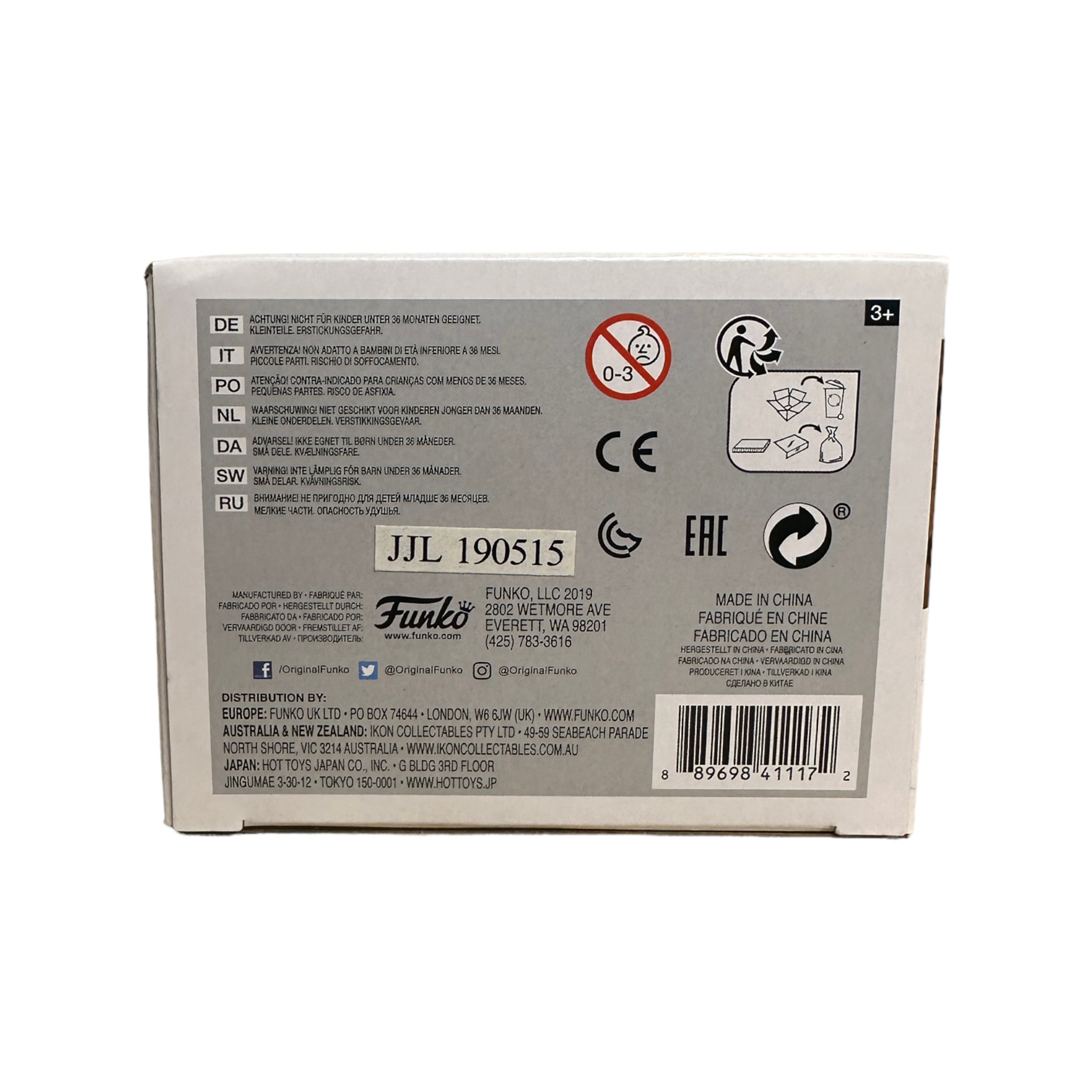 Ringo #54 (Green Glows in the Dark) Funko Pop! - Spastik Plastik - SDCC 2019 Exclusive LE400 Pcs - Condition 8.5/10