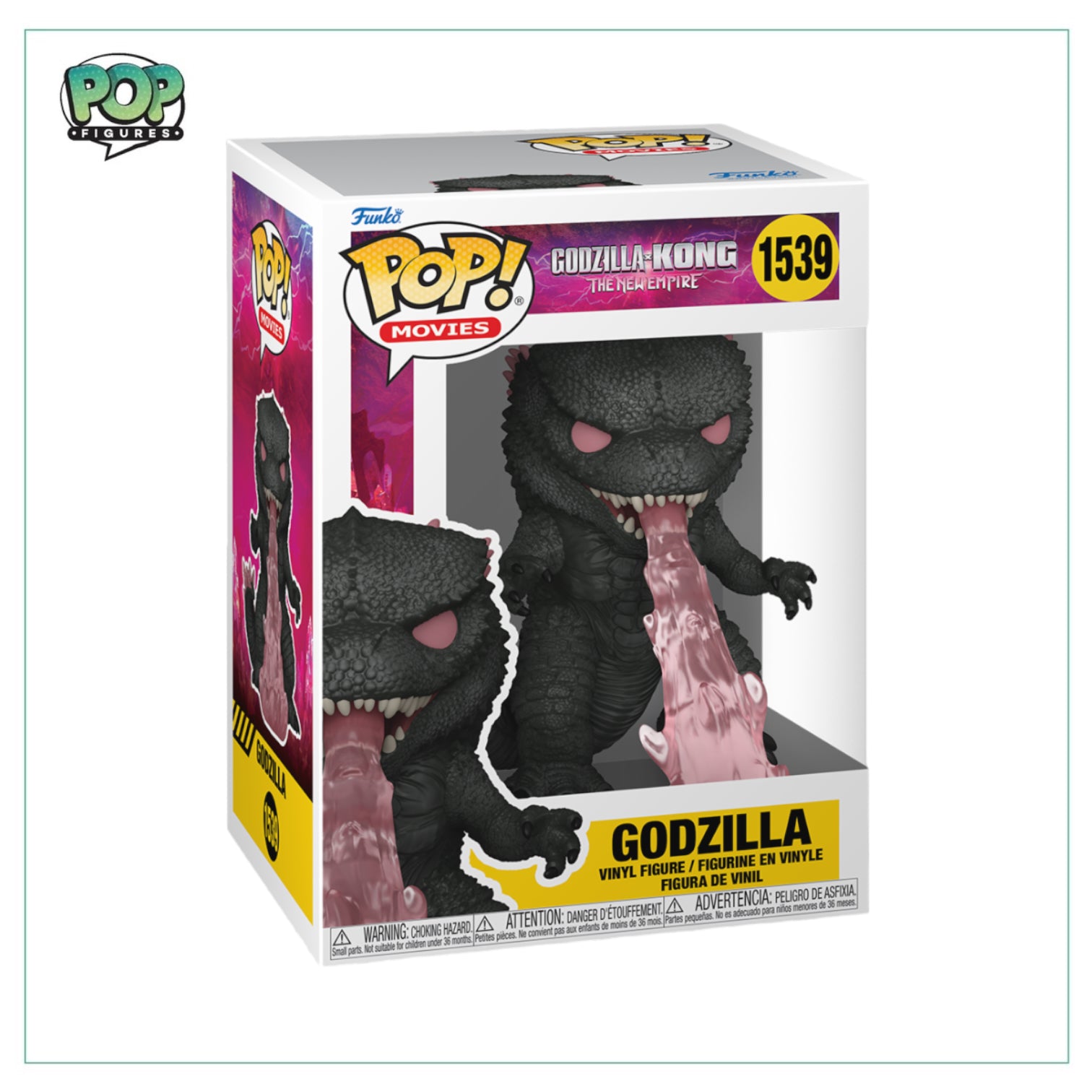 Godzilla W/ Heat Ray #1539 Funko Pop! Godzilla VS Kong: The New Empire