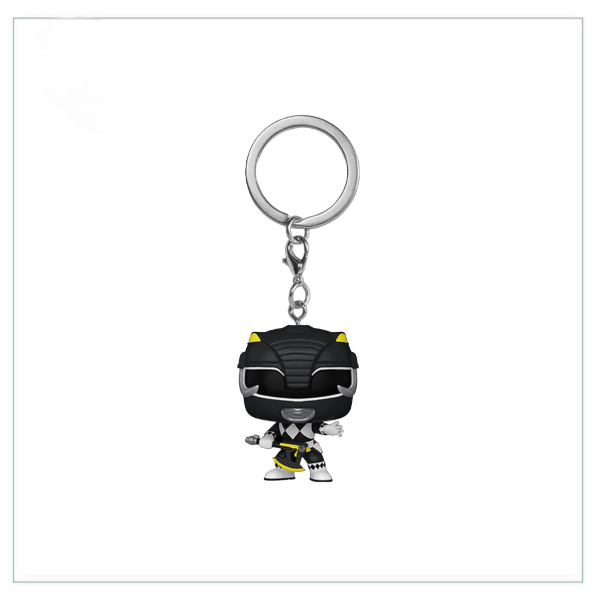 Black Ranger Funko Pocket Pop Keychain! - Power Ranger