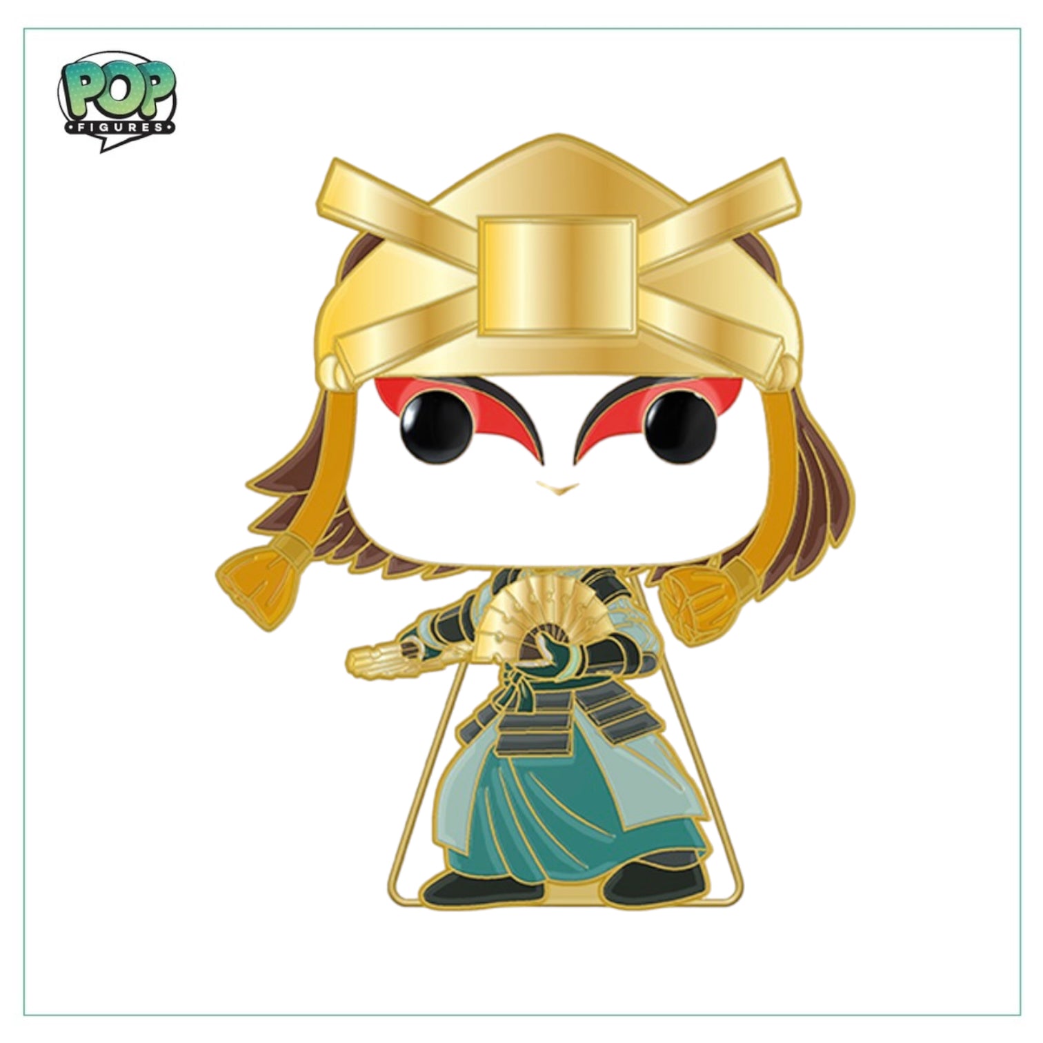 Suki #57 Enamel Pop! Pin -Avatar the Last Airbender - Glow in the Dark