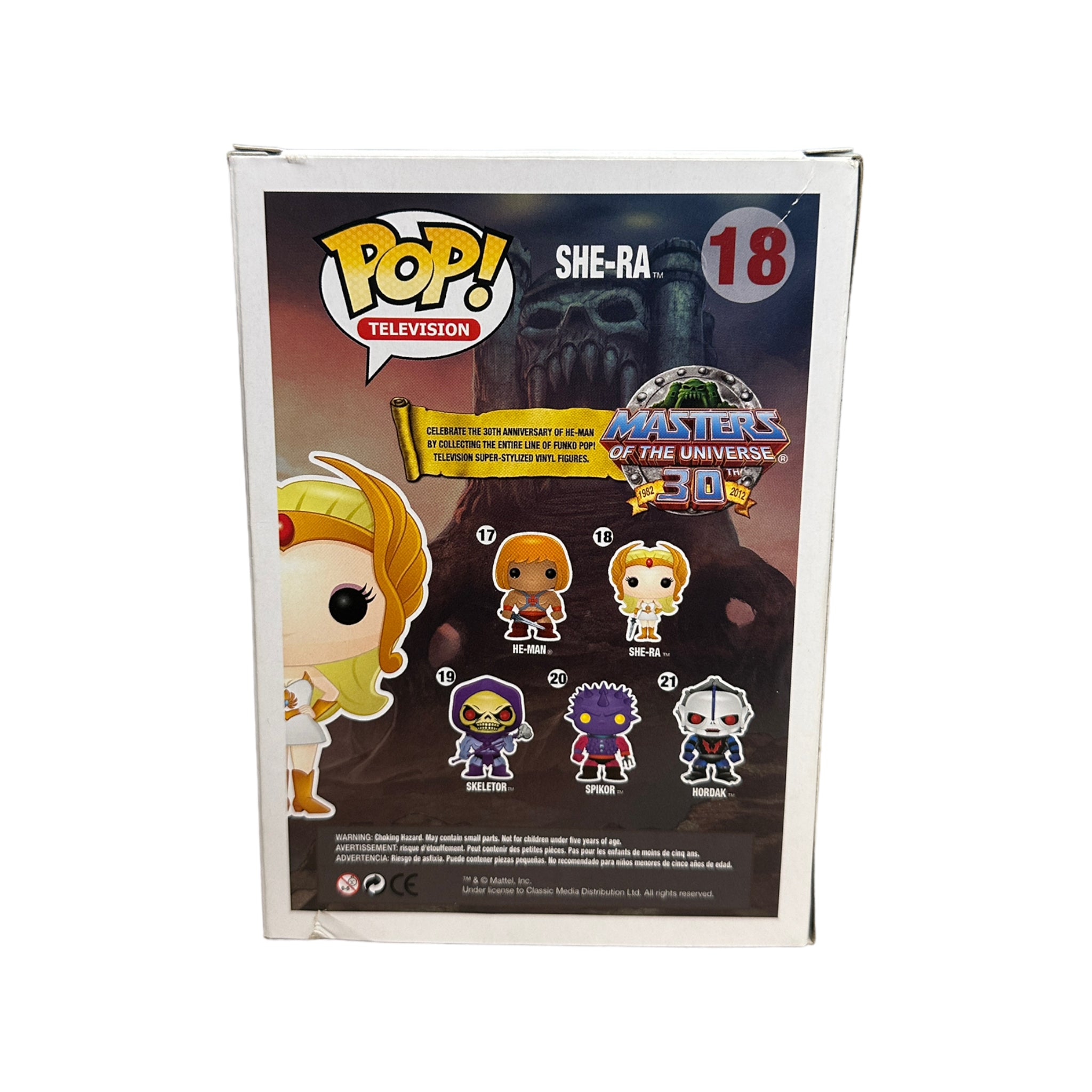 She-Ra #18 Funko Pop! - Masters of The Universe - 2013 Pop! - Condition 6.5/10