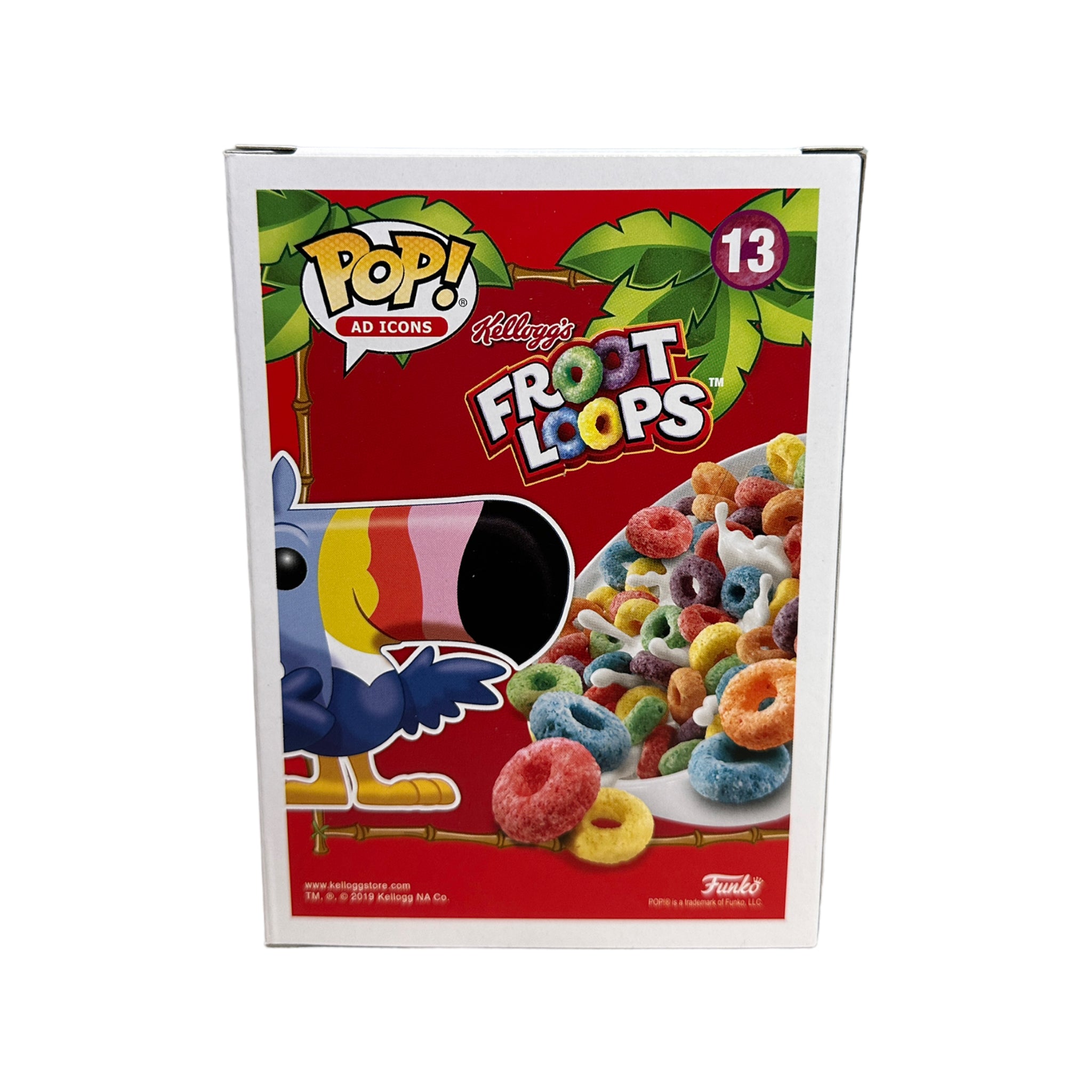 Toucan Sam #13 (Metallic) Funko Pop! - Froot Loops - Funko Fundraiser Baja Scholarship Foundation Exclusive LE1000 Pcs - Condition 8.75/10