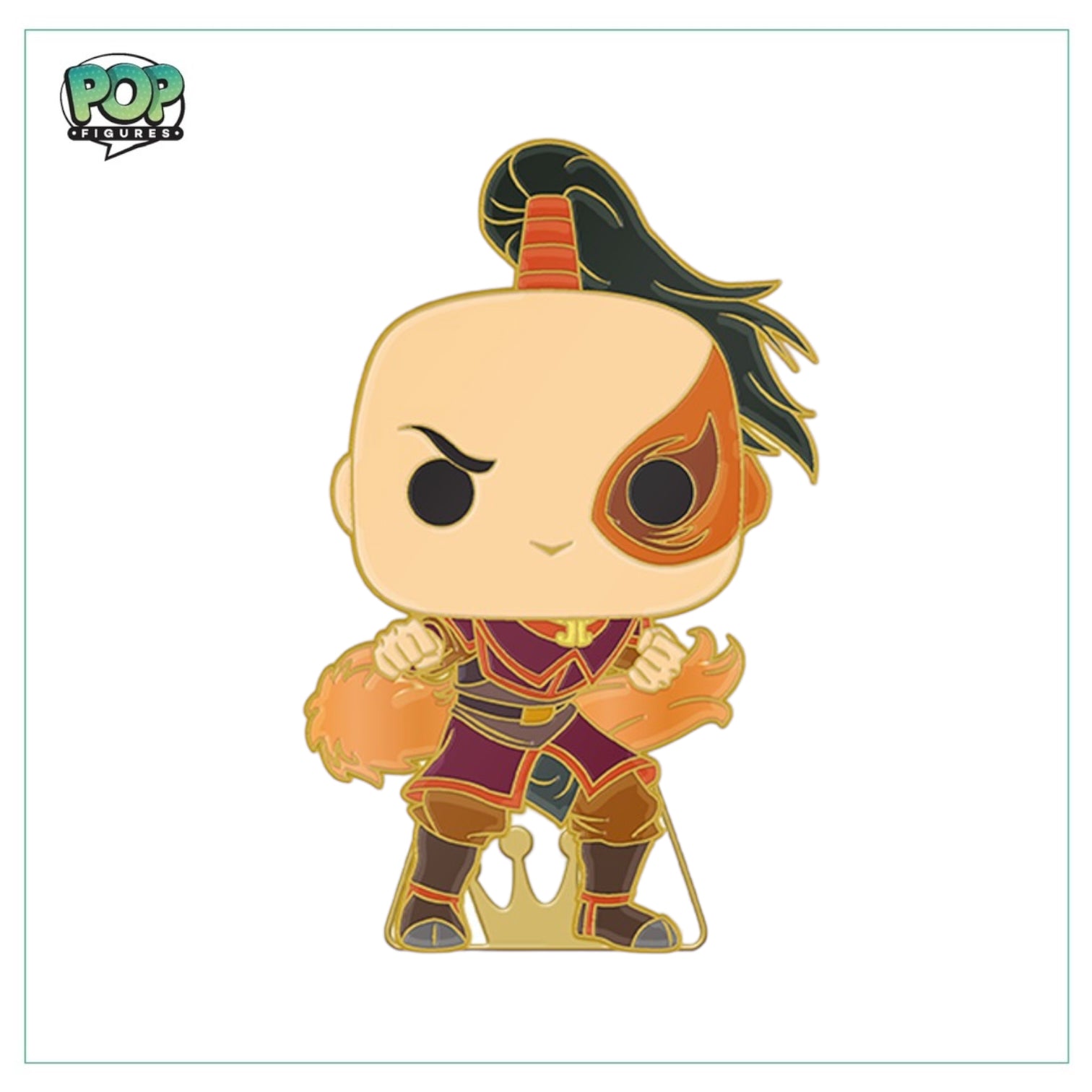 Zuko #58 Enamel Pop! Pin -Avatar the Last Airbender - Glow in the Dark - Chance of Chase