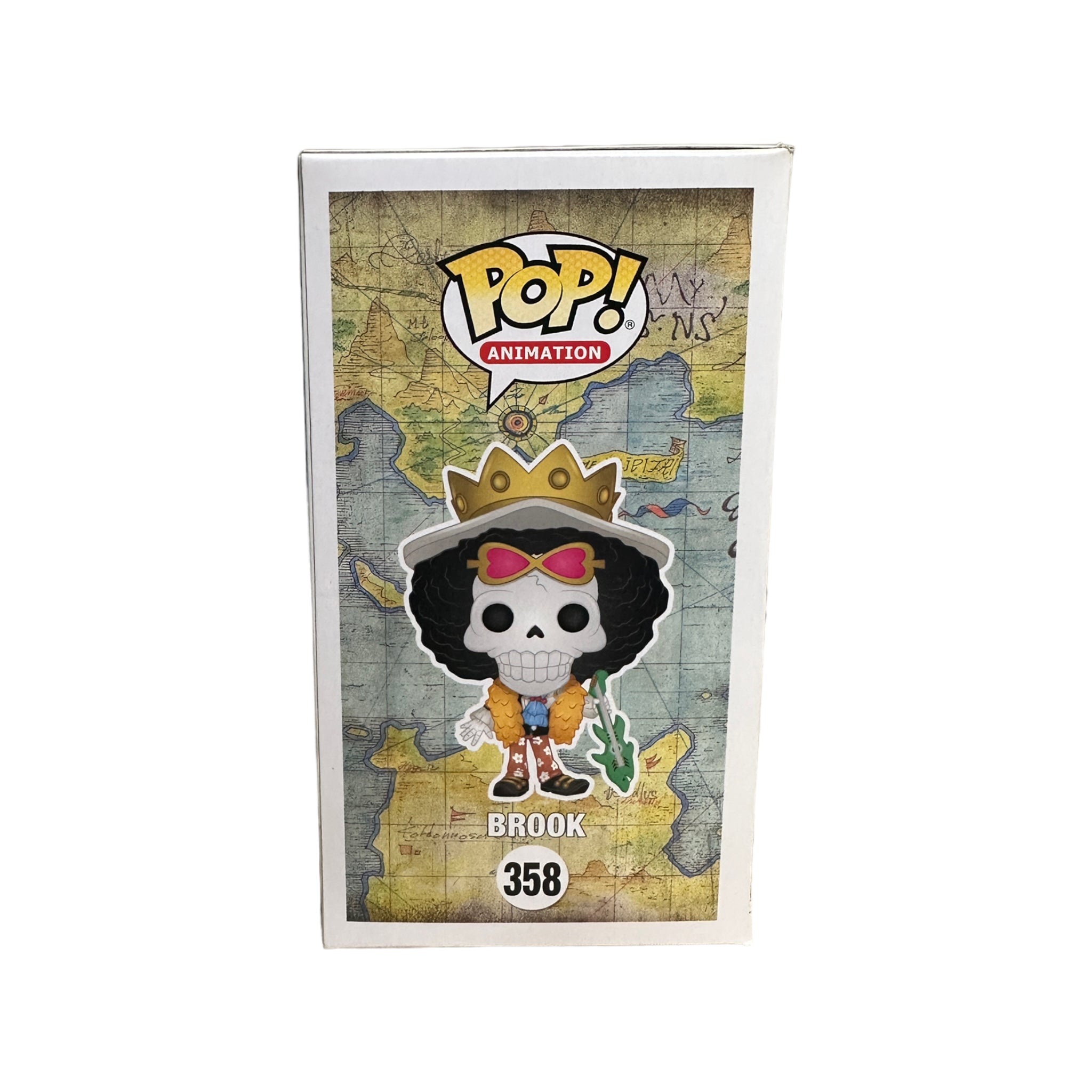 Ian Sinclair Signed Brook #358 Funko Pop! - One Piece - NYCC 2018 Shared Exclusive - Condition 8/10 - JSA Authenticated