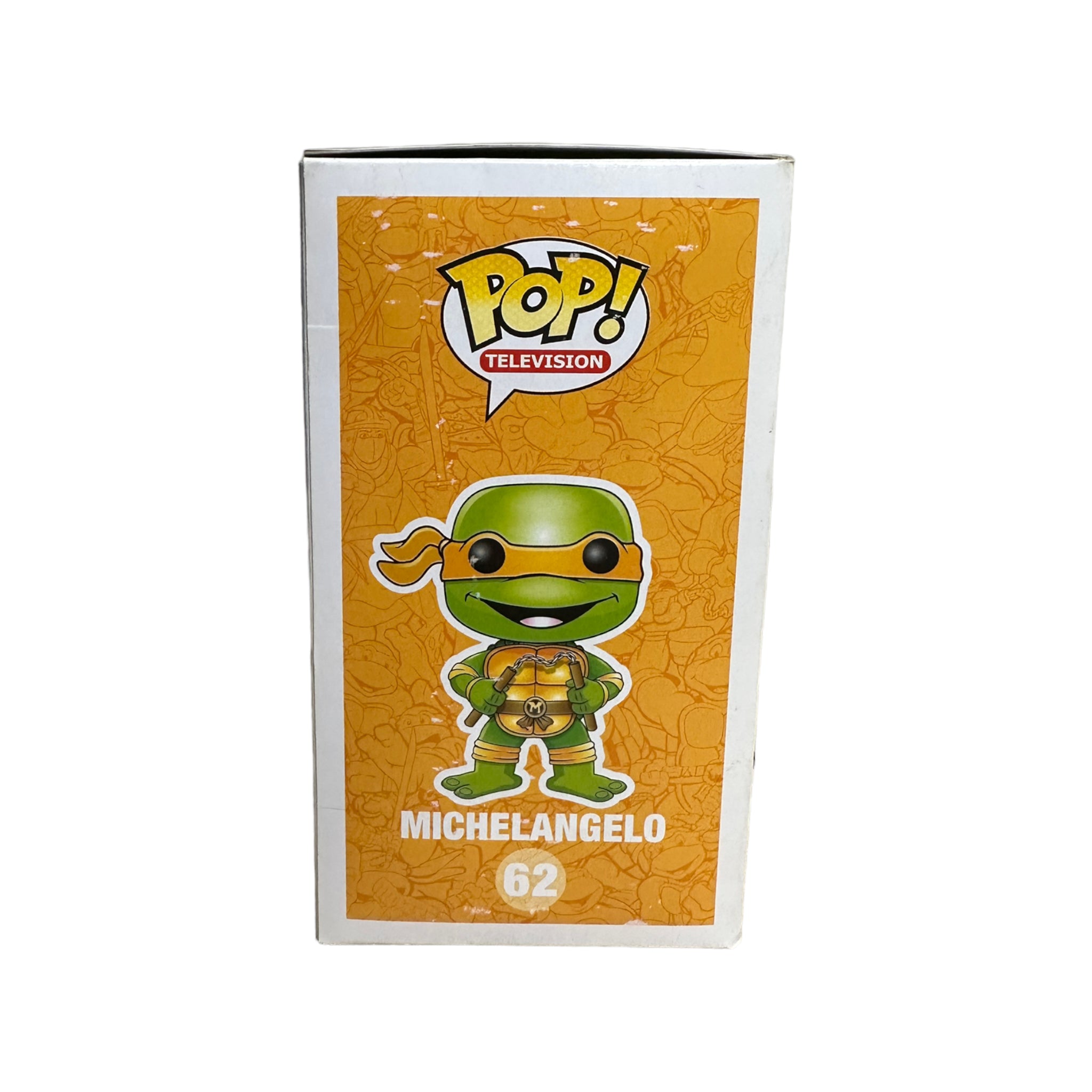 Michelangelo #62 (Metallic) Funko Pop! - Teenage Mutant Ninja Turtles - SDCC 2013 Exclusive LE1008 Pcs - Condition 6.5/10