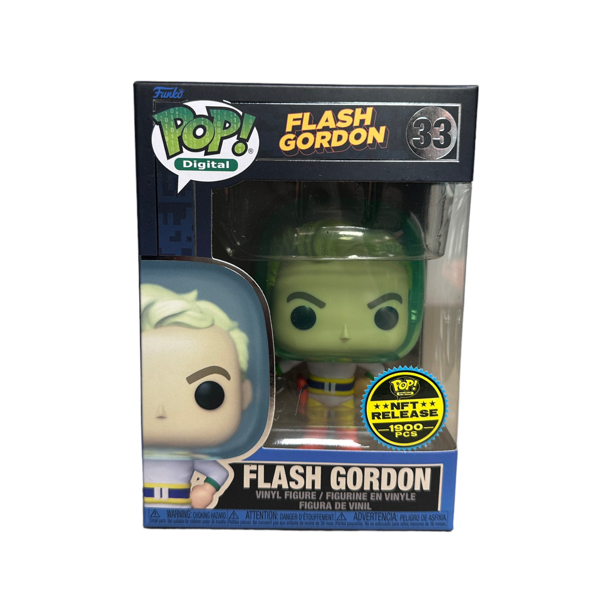 Flash Gordon #33 Funko Pop! - Flash Gordon - NFT Release Exclusive LE1900 Pcs - Condition 8/10