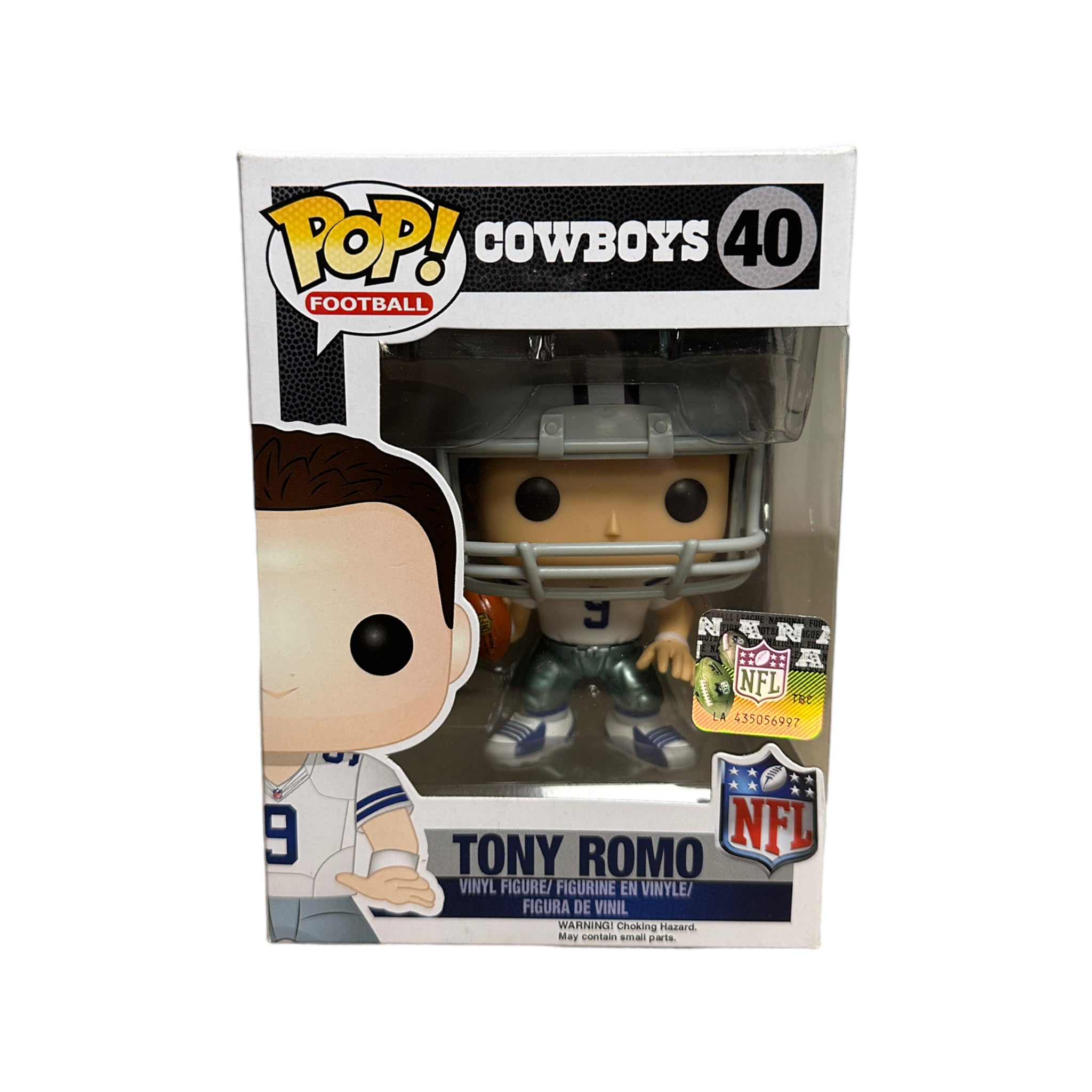 Tony Romo #40 Funko Pop! - Cowboys - 2016 Pop! - Condition 8.5/10