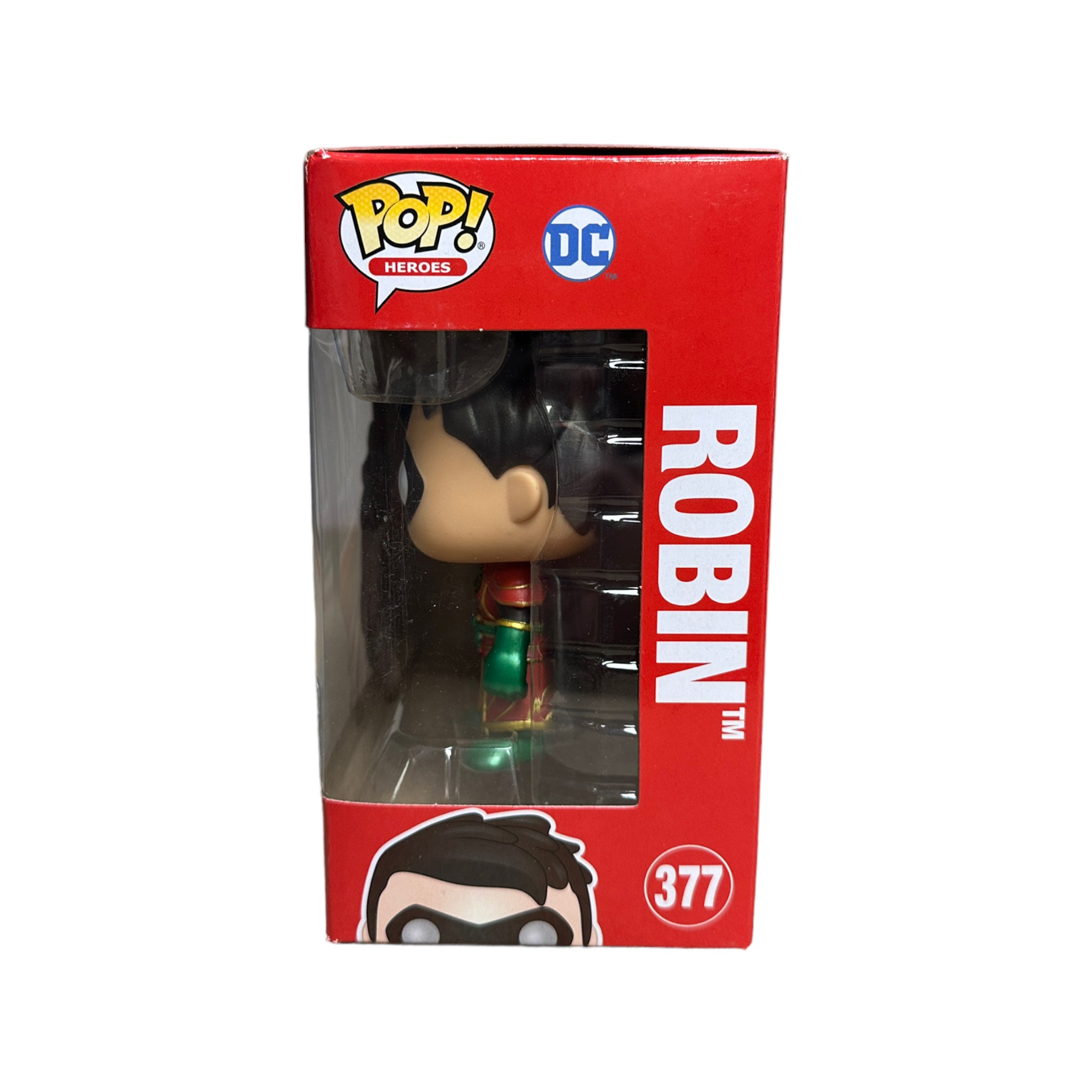 Robin #377 (Metallic) Funko Pop! - DC Imperial Palace - Asia 2021 Exclusive - Condition 7.5/10