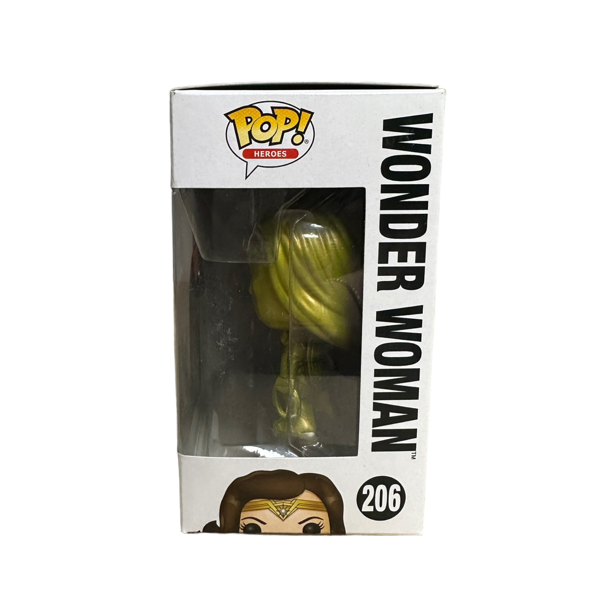 Wonder Woman #206 (Gold) Funko Pop! - Justice League - Hot Topic Employees Exclusive LE180 Pcs - Condition 8/10