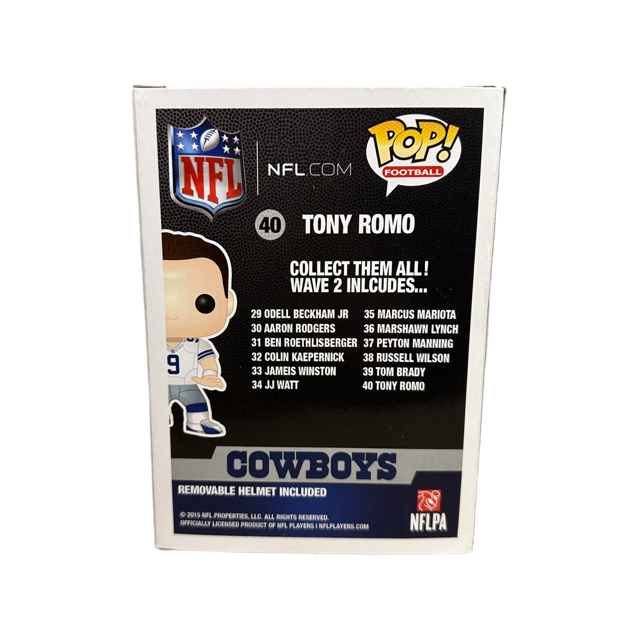 Tony Romo #40 Funko Pop! - Cowboys - 2016 Pop! - Condition 8.5/10