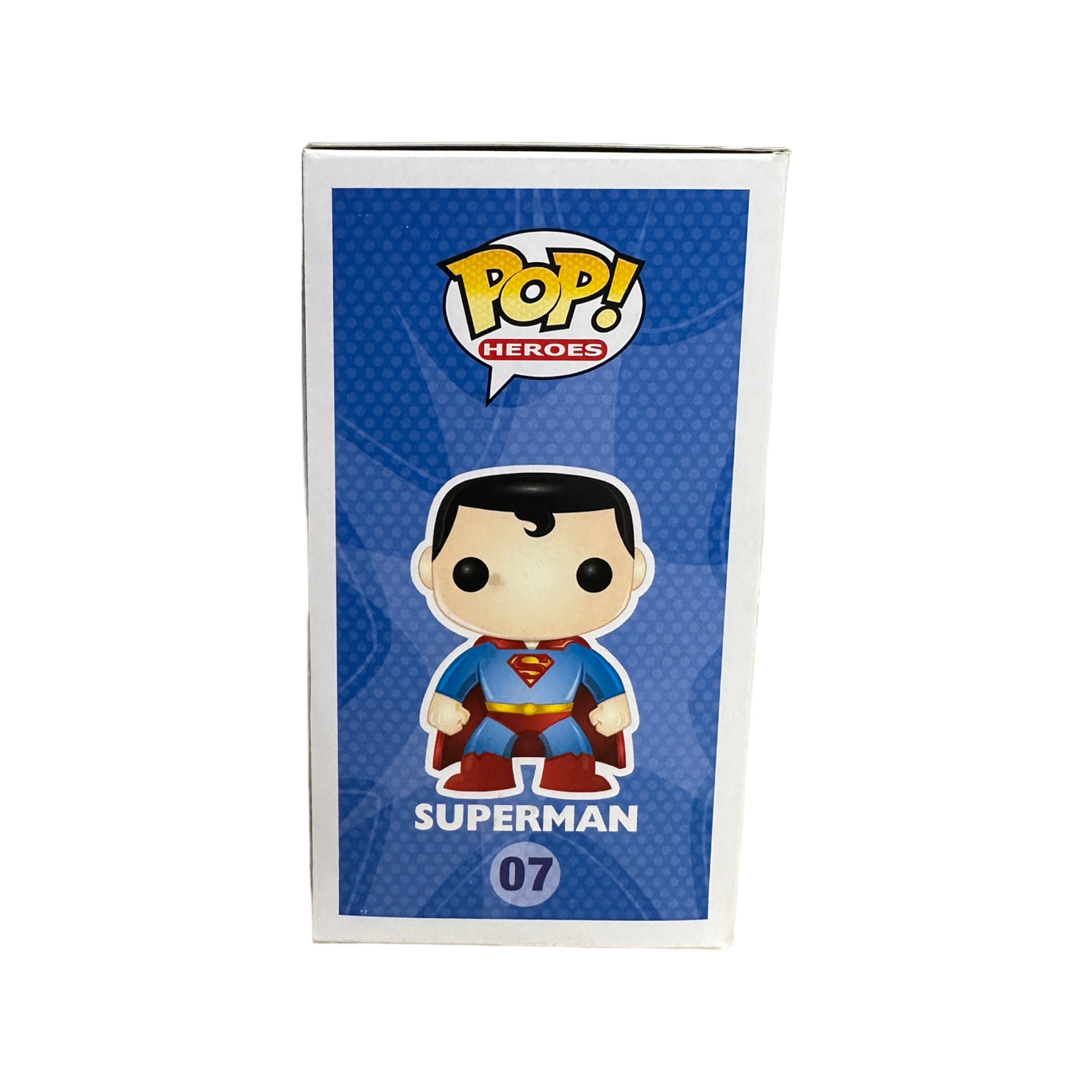 Superman #07 (Metallic Chase / Vinyl Figure) Funko Pop! - DC Universe - 2014 Pop! - Condition 7/10