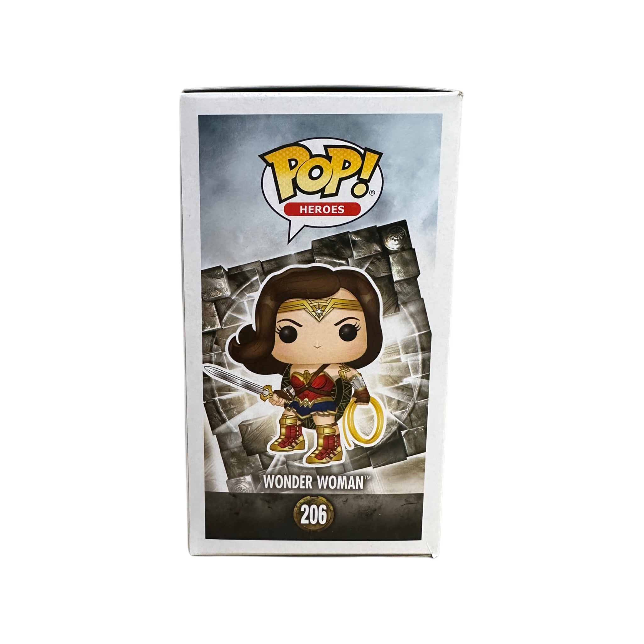 Wonder Woman #206 (Gold) Funko Pop! - Justice League - Hot Topic Employees Exclusive LE180 Pcs - Condition 8/10