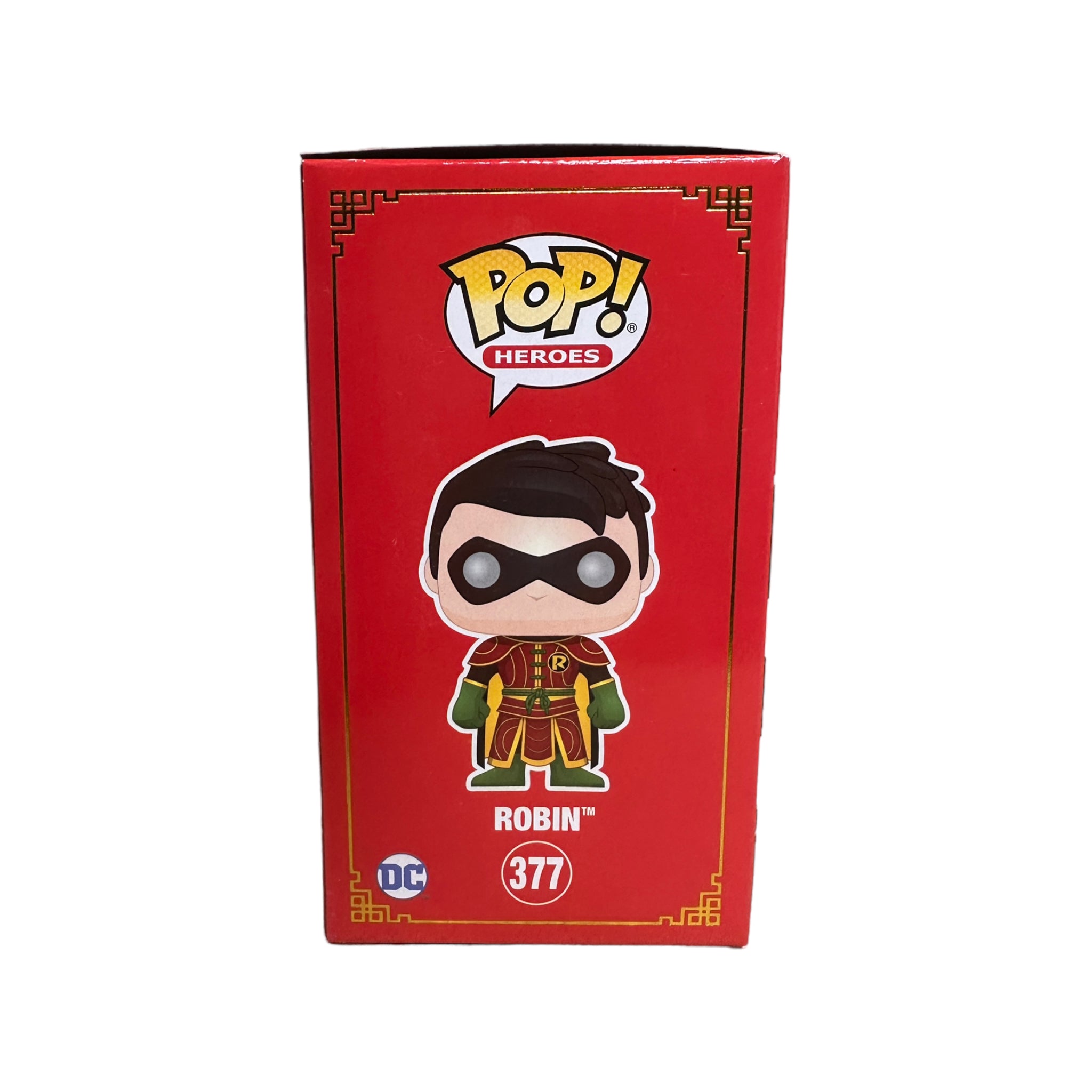 Robin #377 (Hooded Chase / Metallic) Funko Pop! - DC Imperial Palace - Asia 2021 Exclusive - Condition 7.5/10