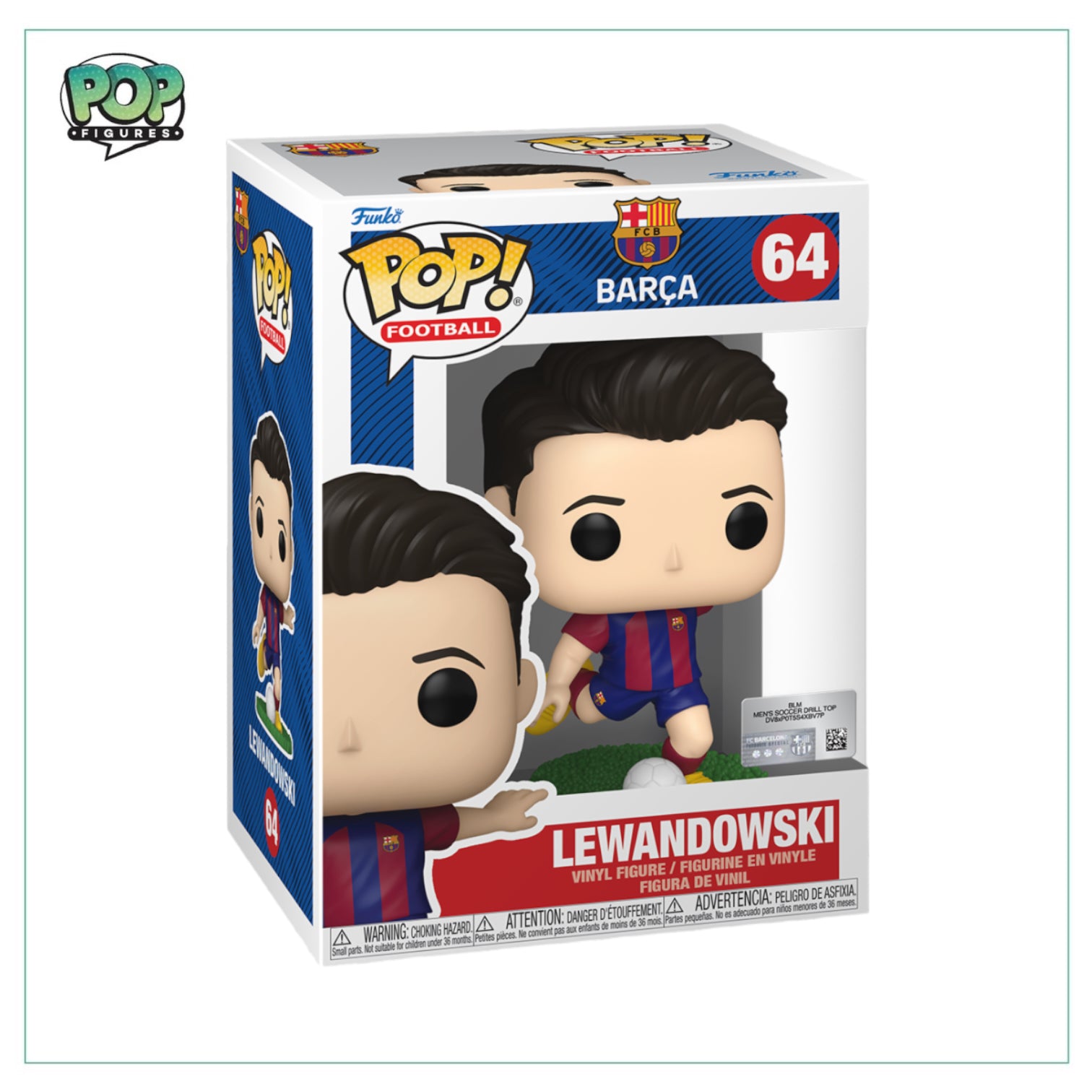 Lewandowski #64 Funko Pop! Barcelona