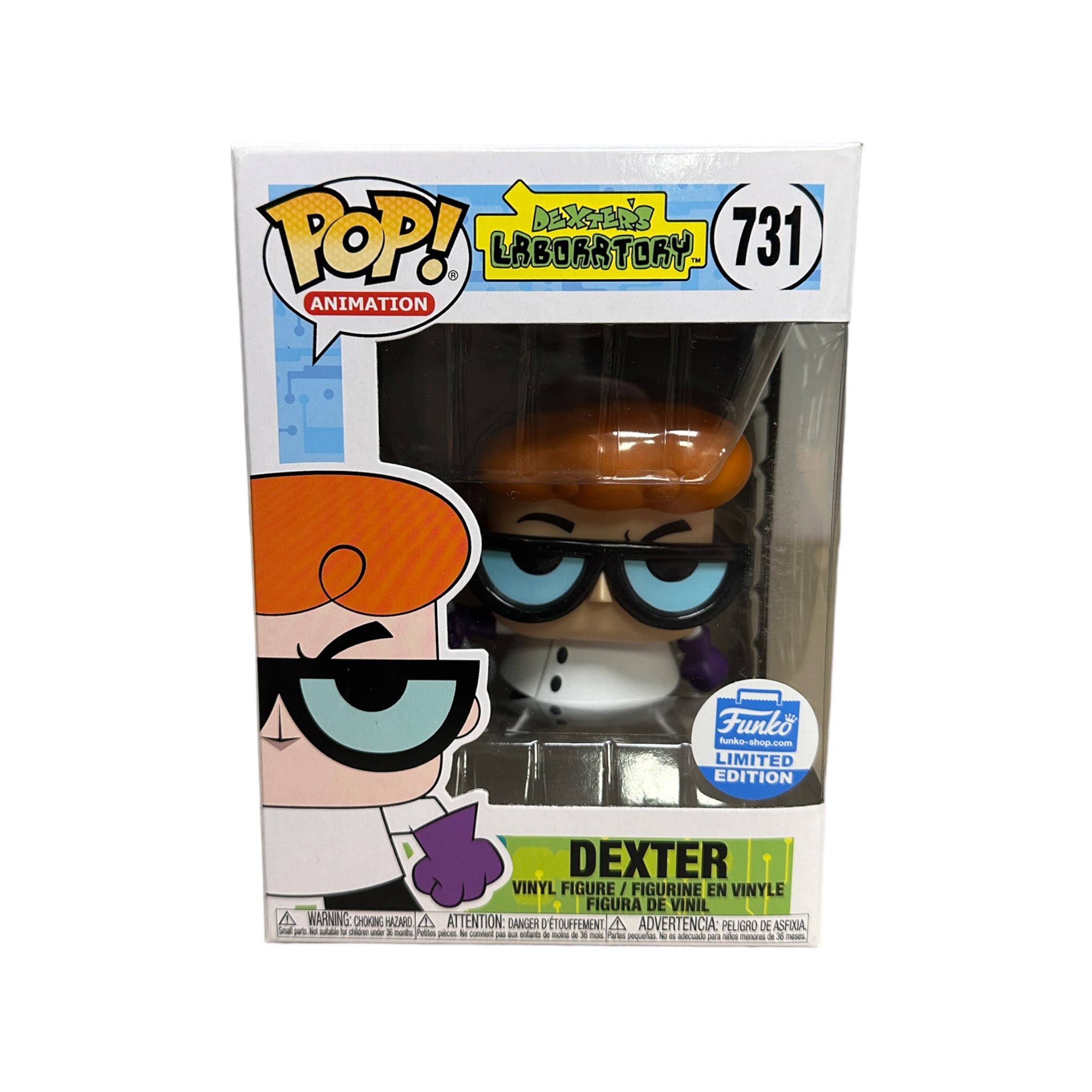 Dexter #731 Funko Pop! - Dexter's Laboratory - Funko Shop Exclusive - Condition 8.5/10