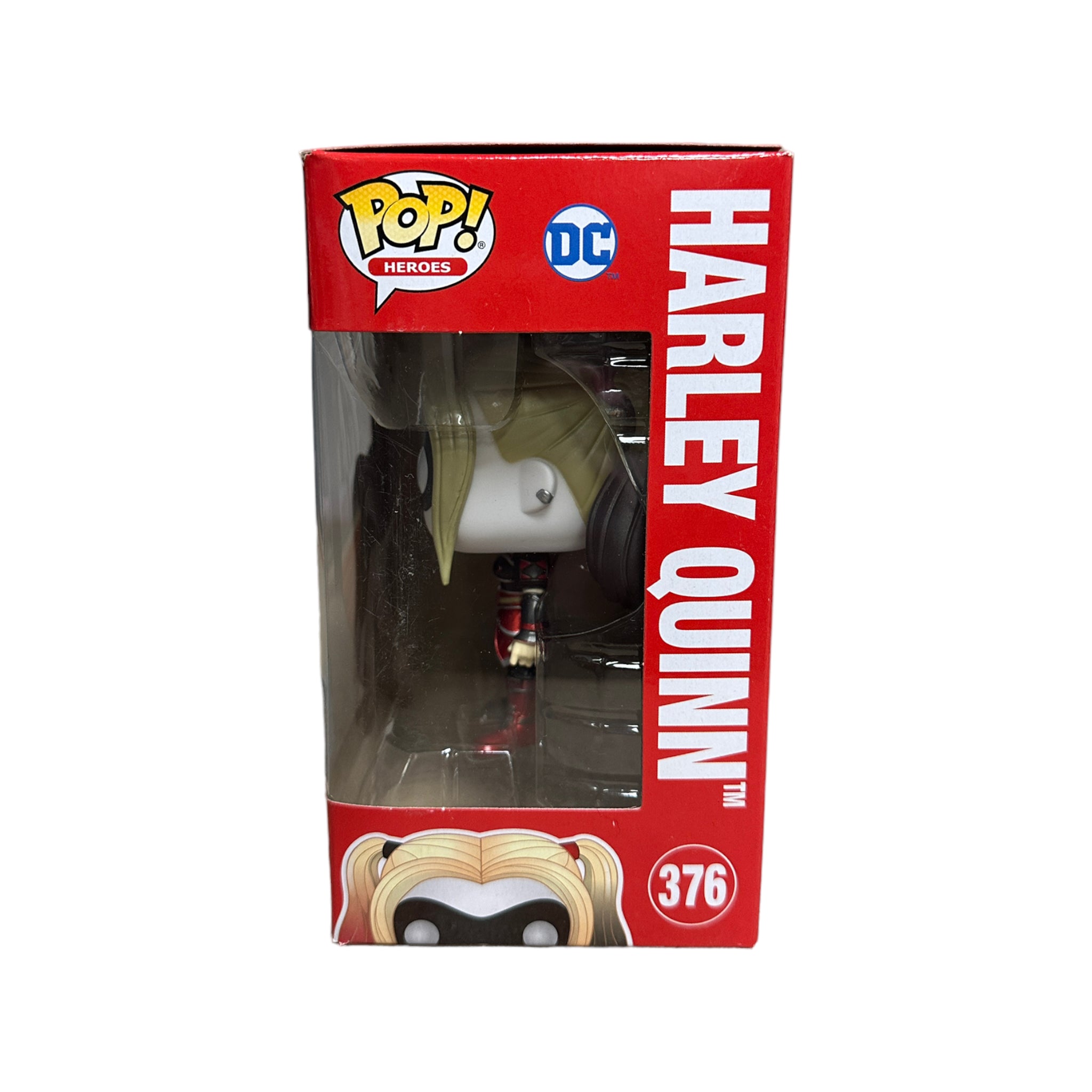 Harley Quinn #376 (Metallic) Funko Pop! - DC Imperial Palace - Asia 2021 Exclusive - Condition 7.5/10