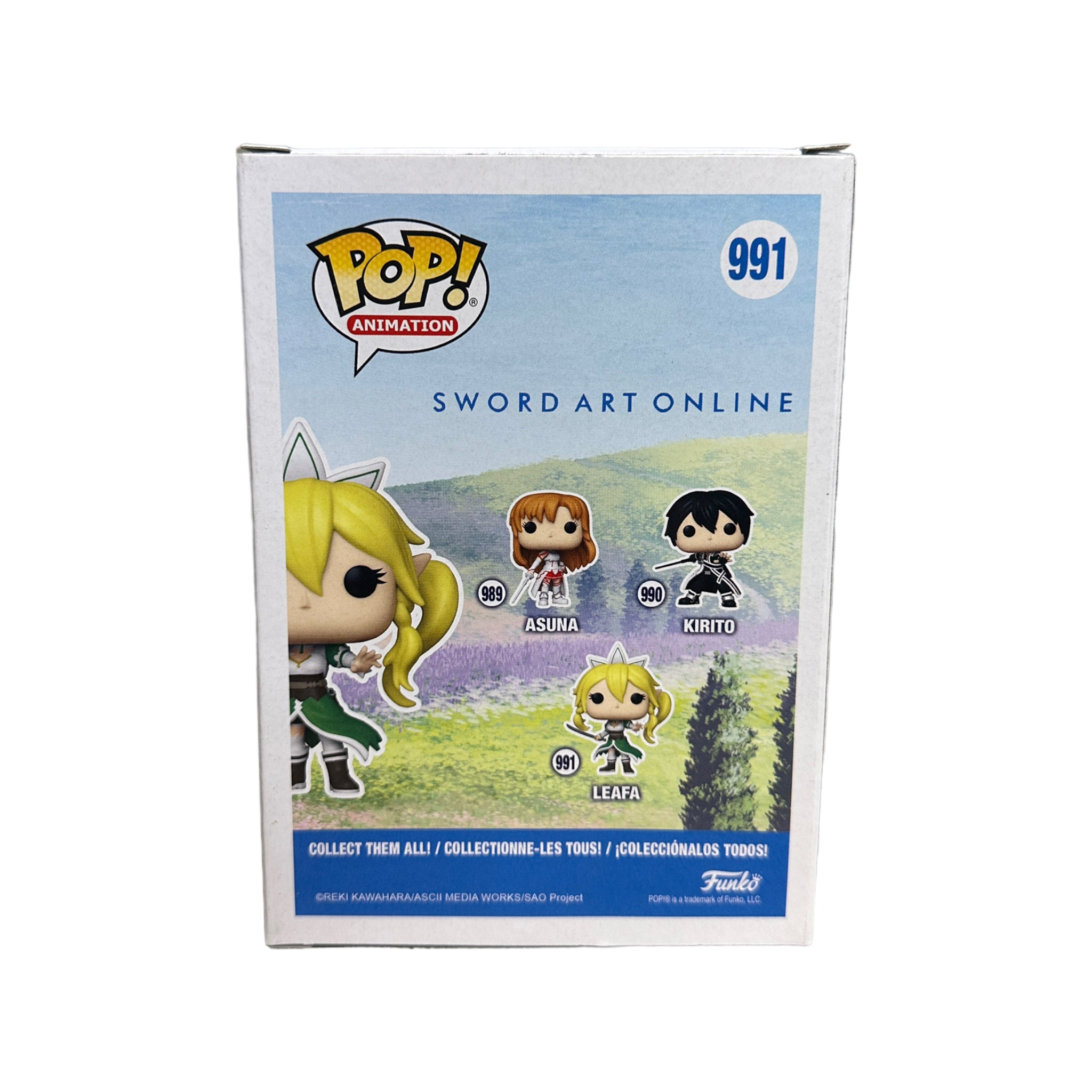 Leafa #991 Funko Pop! - Sword Art Online - 2021 Pop! - Condition 8.75/10