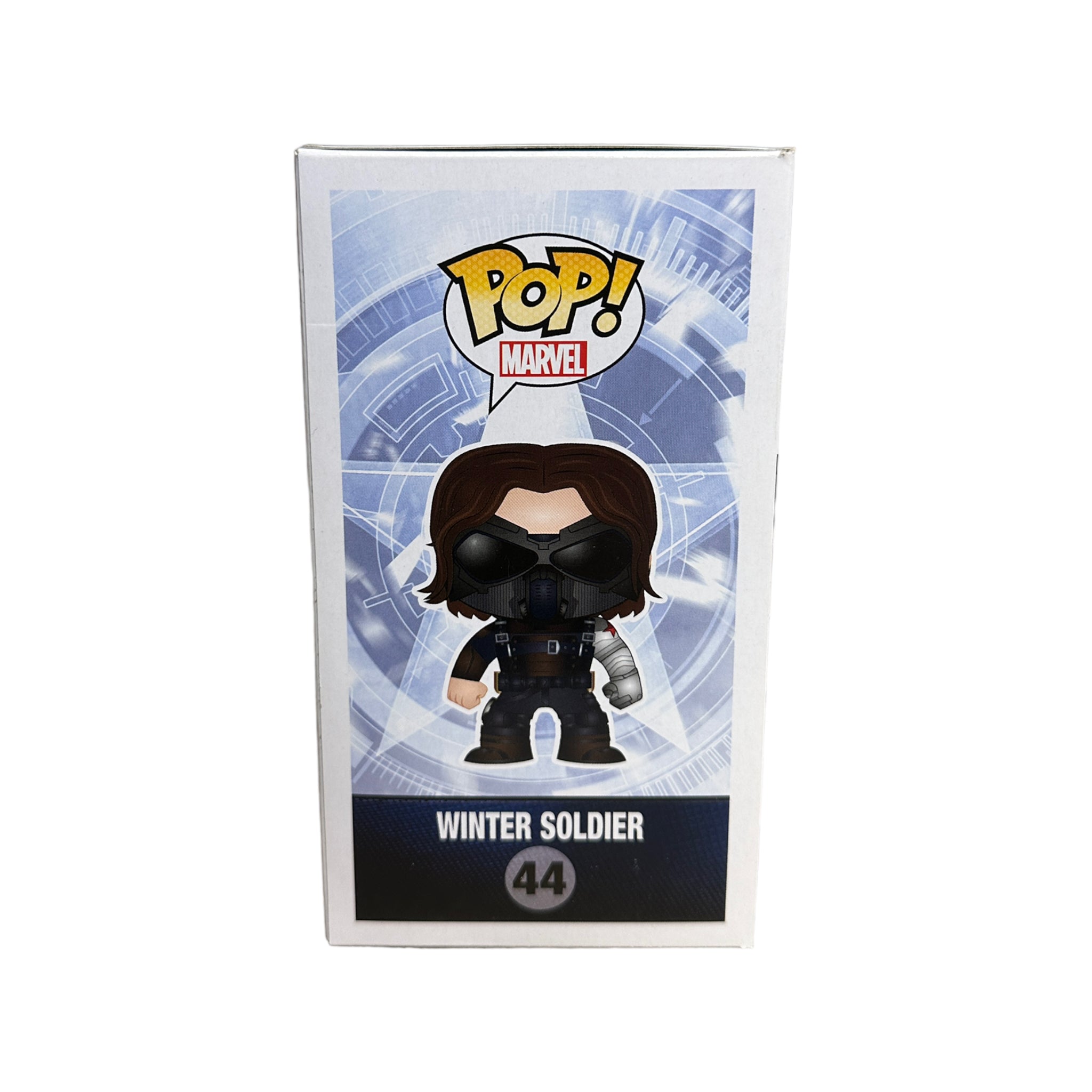 Winter Solider #44 (w/ Goggles) Funko Pop! - Captain America: The Winter Soldier - 2014 Pop! - Condition 6/10