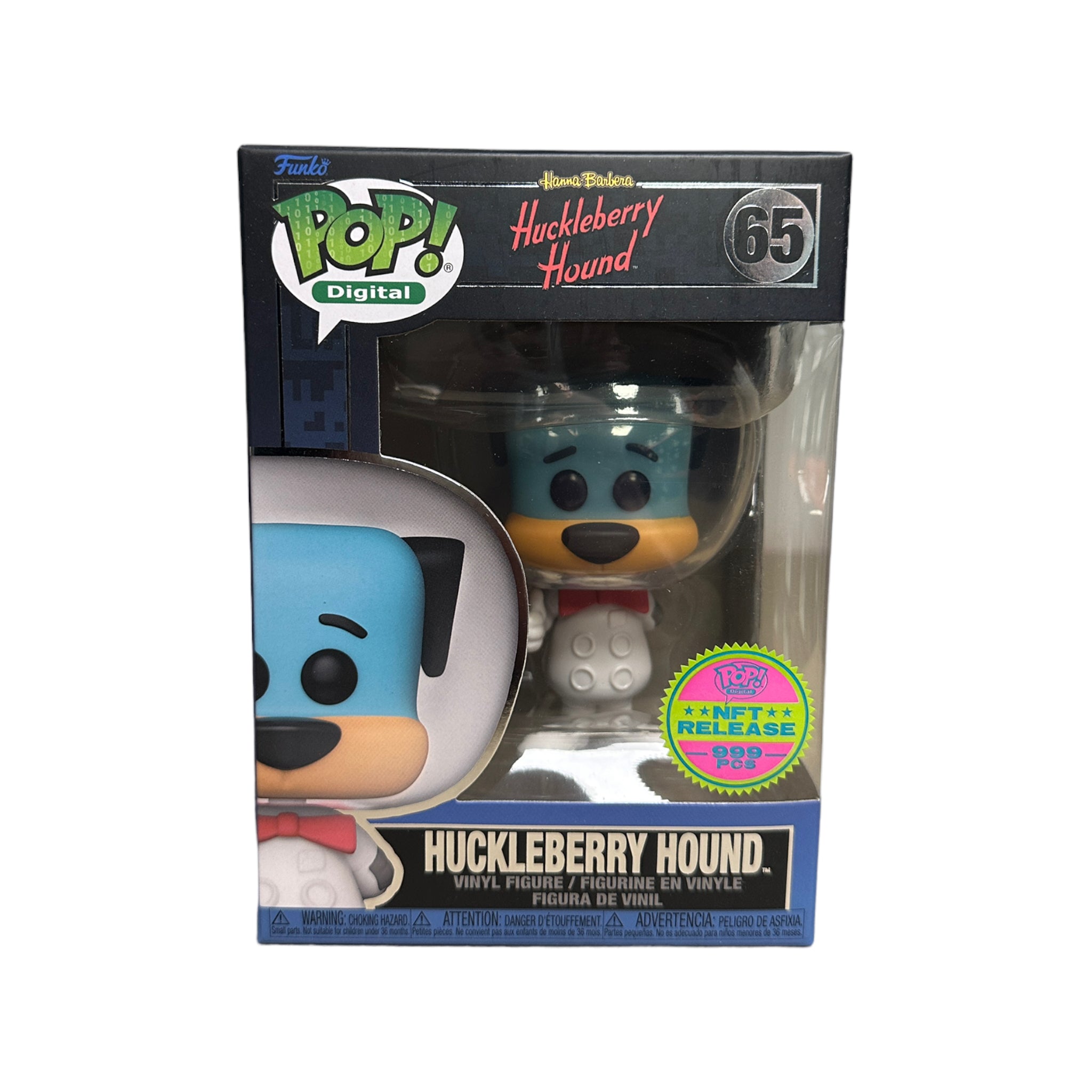 Huckleberry Hound #65 Funko Pop! - Huckleberry Hound - NFT Release Exclusive LE999 Pcs - Condition 9/10