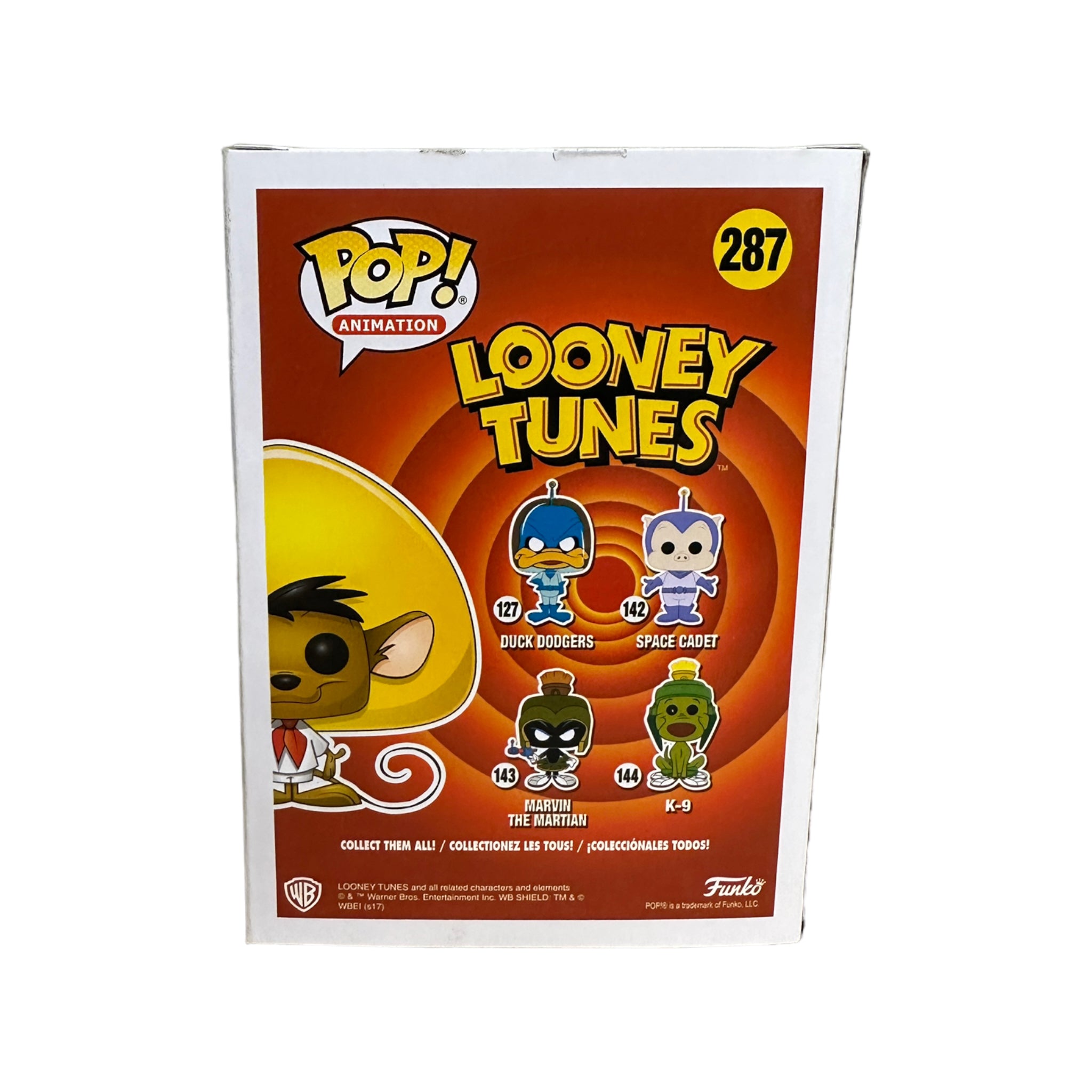 Speedy Gonzales #287 Funko Pop! - Looney Tunes - NYCC 2017 Shared Exclusive LE3500 Pcs - Condition 6/10