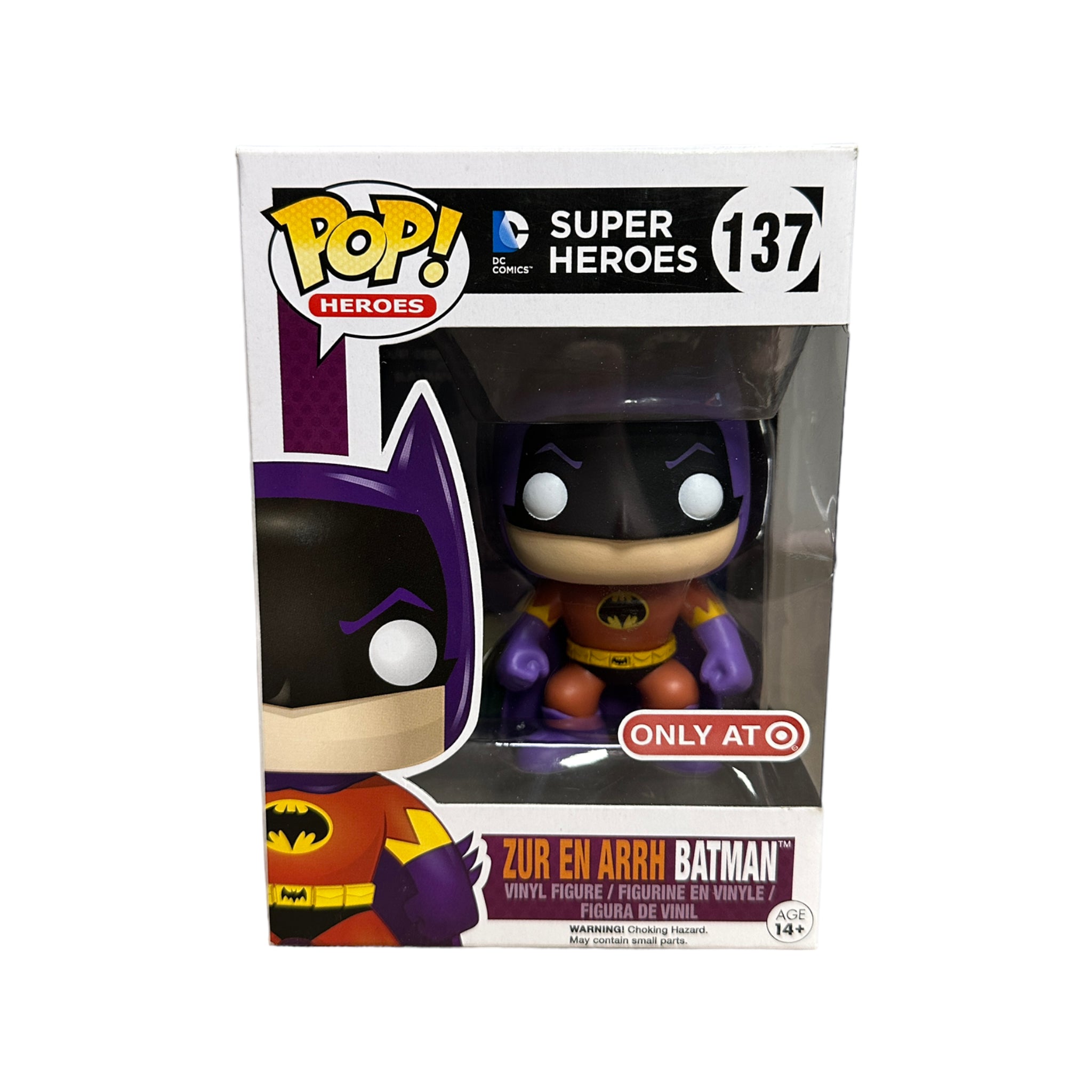 Zur En Arrh Batman #137 Funko Pop! - DC Super Heroes - Target Exclusive - Condition 7/10