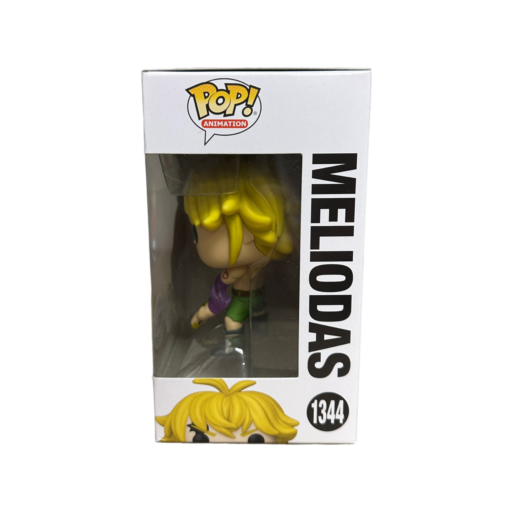 Meliodas #1344 (Demon Mode)(Glow Chase) Funko Pop! - The Seven Deadly Sins - Special Edition - Condition 7.5/10