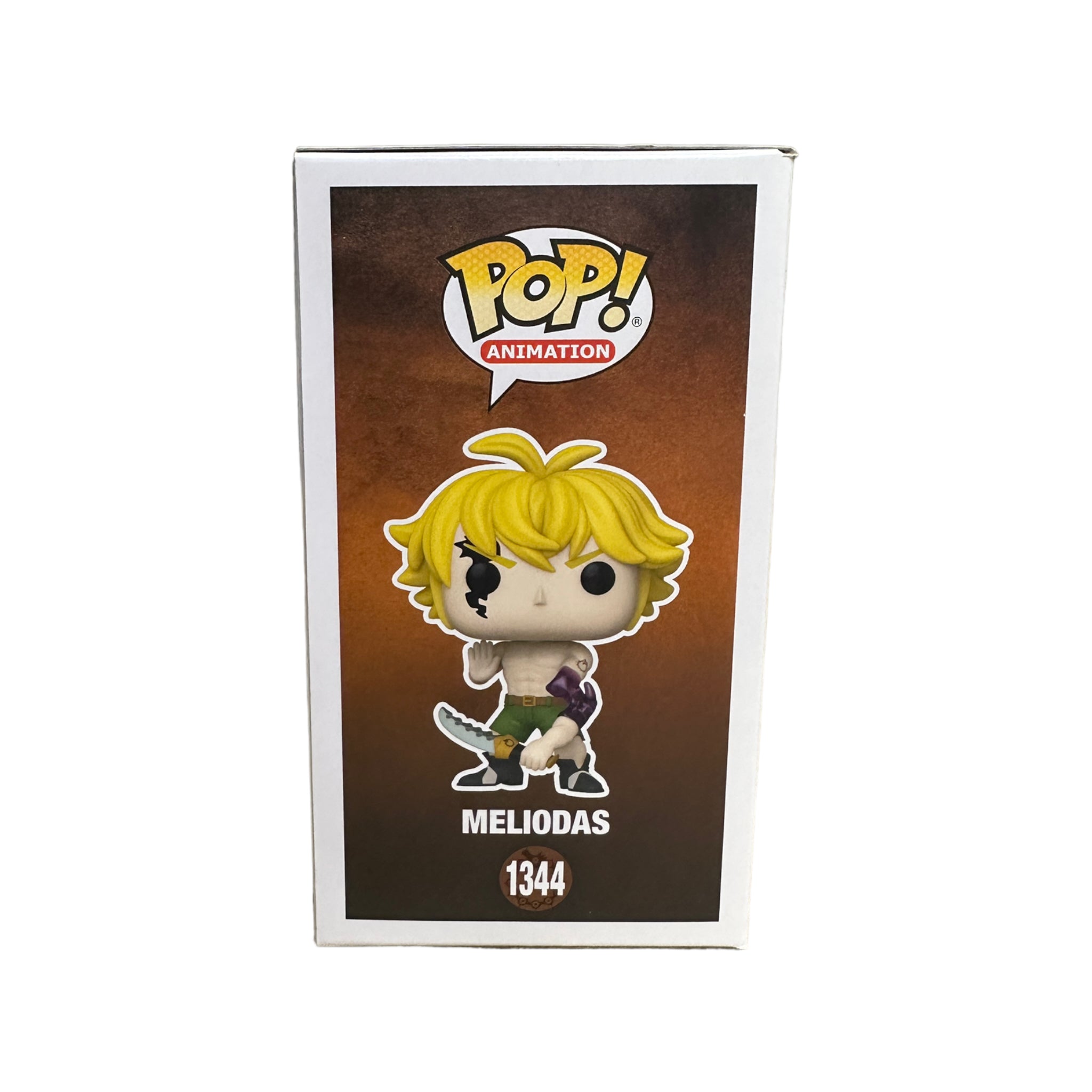 Meliodas #1344 (Demon Mode)(Glow Chase) Funko Pop! - The Seven Deadly Sins - Special Edition - Condition 7.5/10