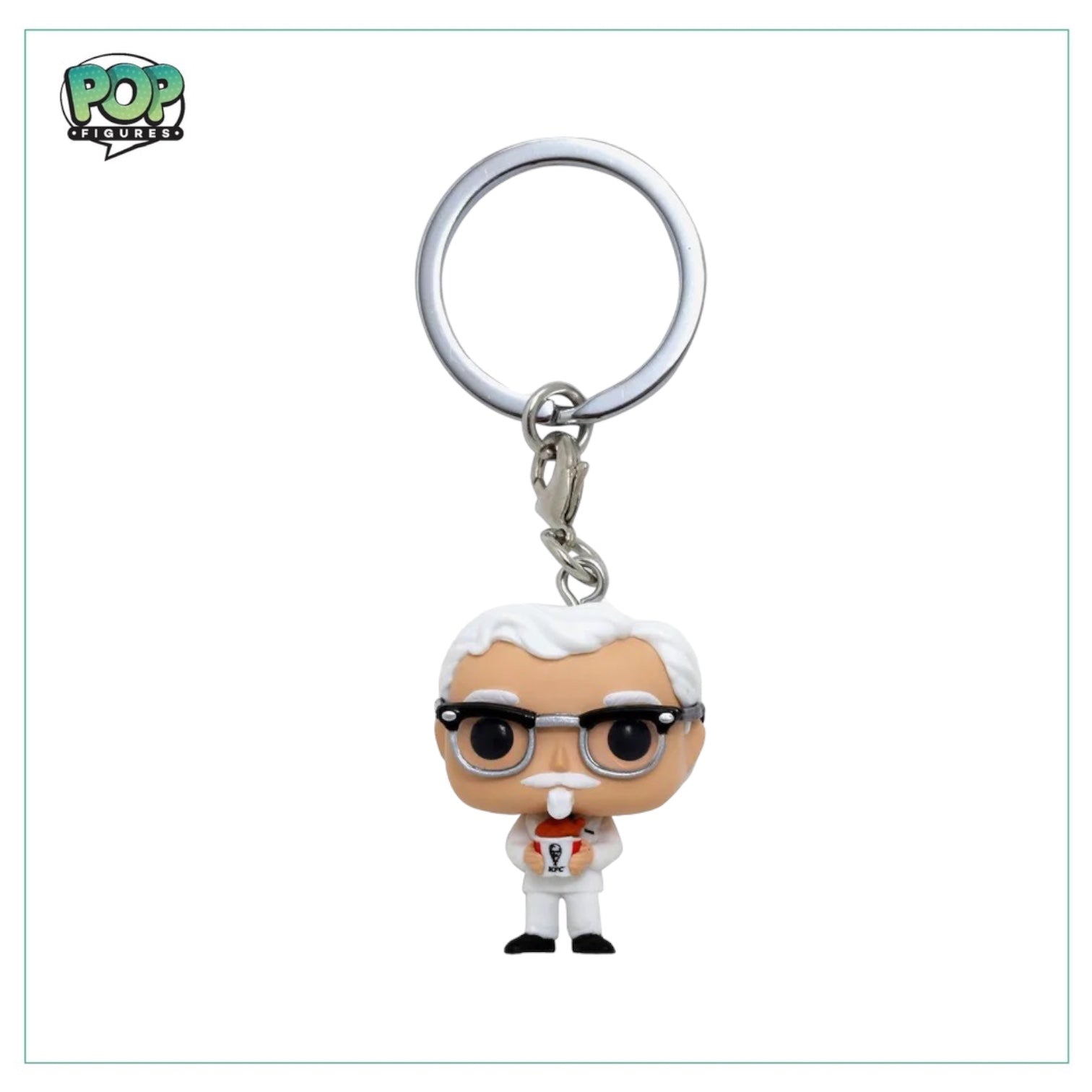Colonel Sanders Pocket Keychain! - KFC - Special Edition