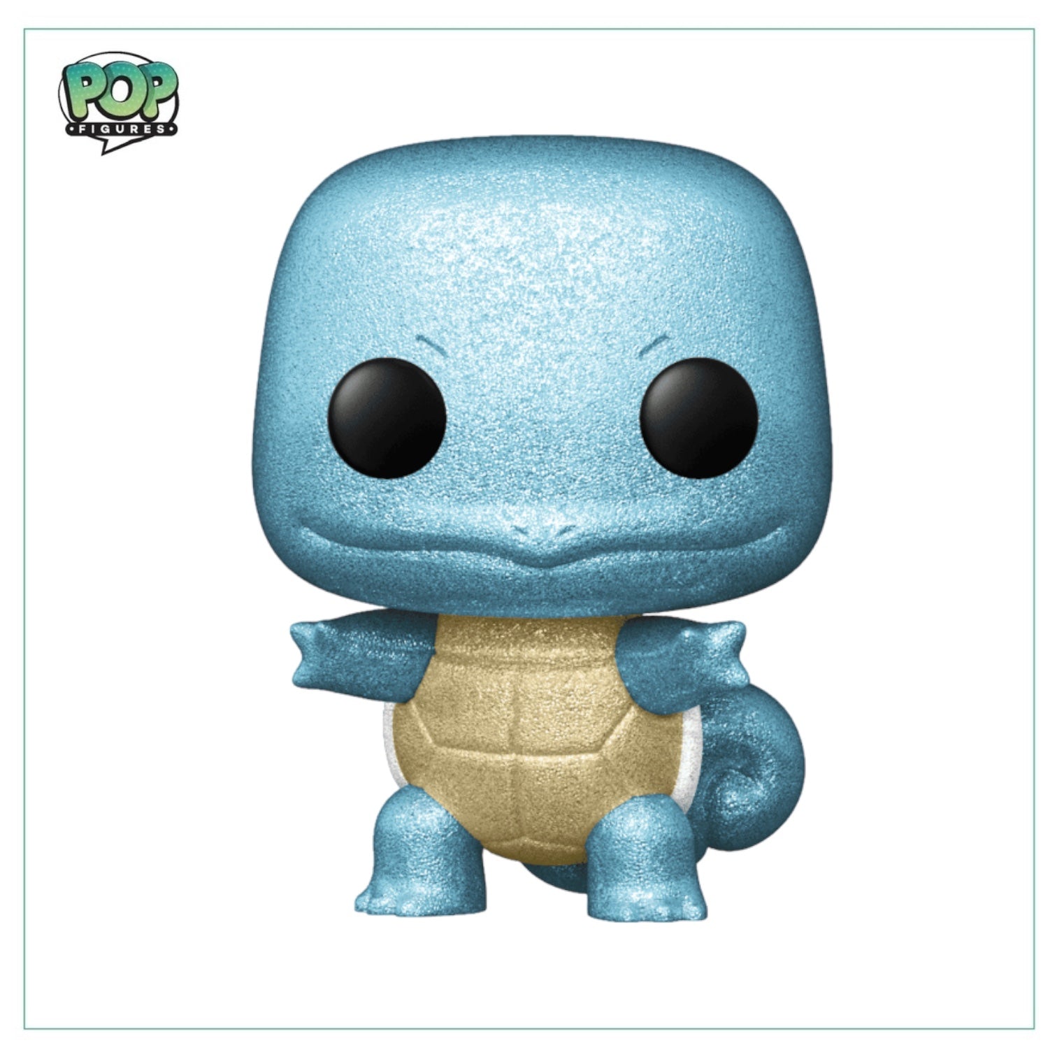 Squirtle #504 Funko Pop! - Pokémon - Diamond - Virtual Funkon 2021 Shared Exclusive