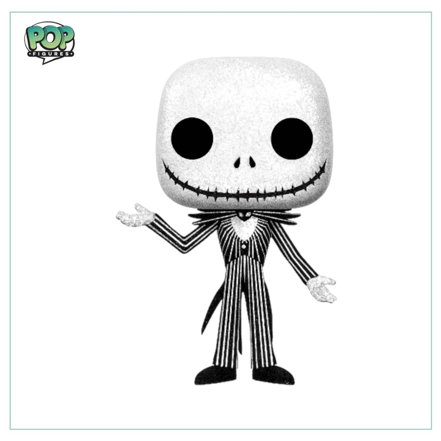 Jack Skellington #15 (Diamond Collection) Funko Pop! - The Nightmare Before Christmas - Hot Topic Exclusive
