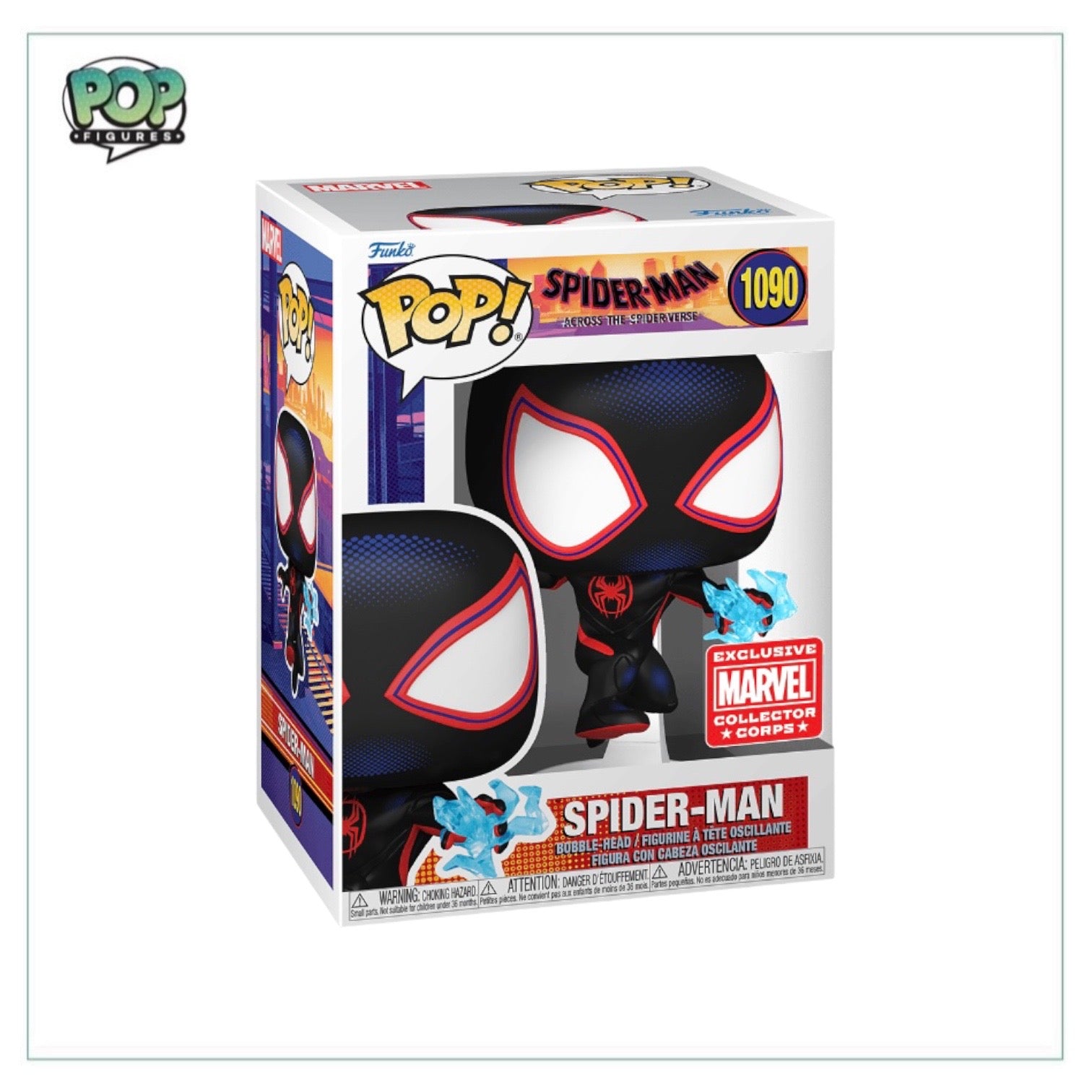 Funko Pop! SPIDER-MAN Across The Spider-Verse #1090 Marvel Collector Corps  2022