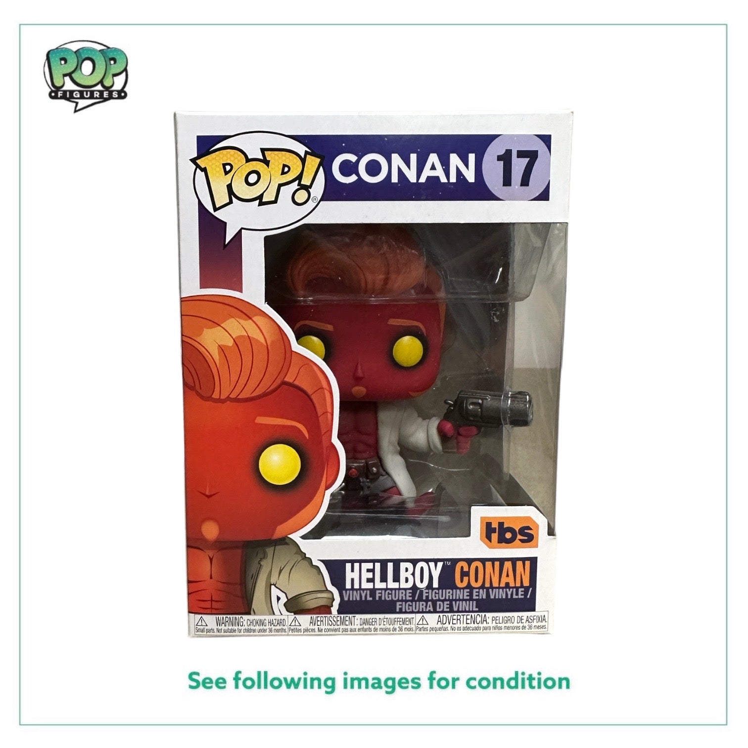 Hellboy Conan #17 Funko Pop! - Conan - SDCC 2018 Exclusive - Condition 7/10