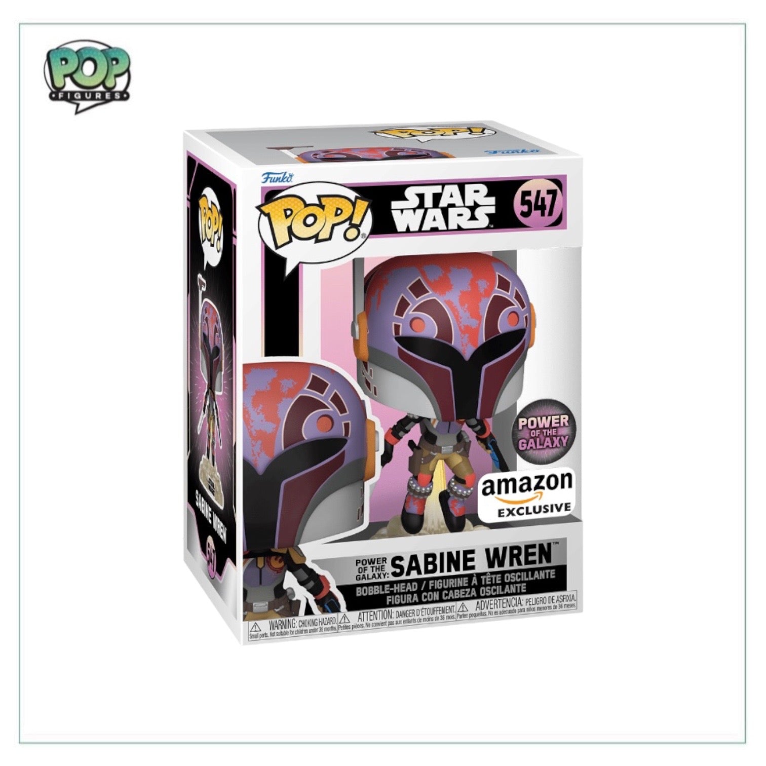 Power of the Galaxy: Sabine Wren #547 Funko Pop! - Star Wars - Amazon Exclusive