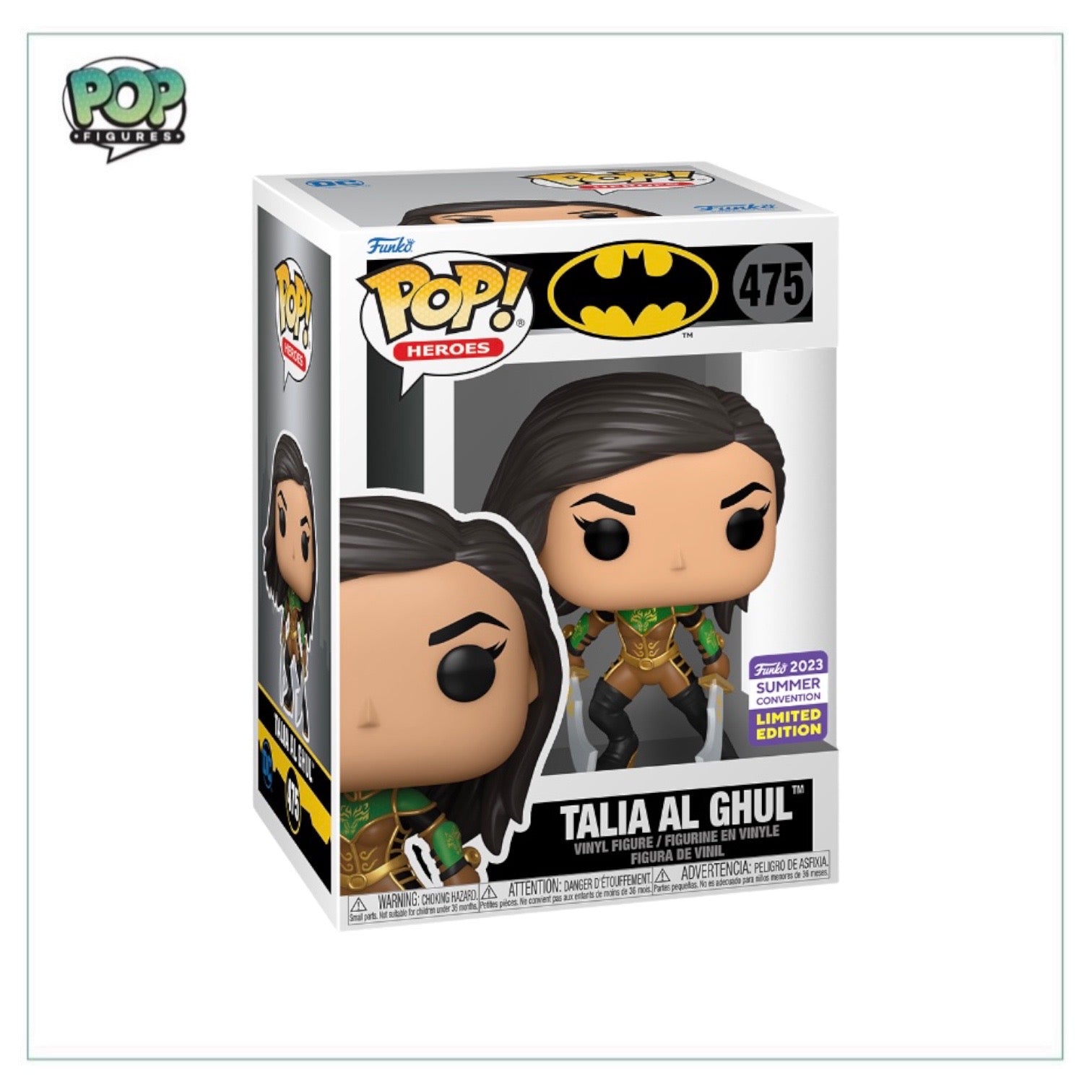 Talia Al Ghul #475 Funko Pop! - DC Super Heroes - SDCC 2023 Shared Exclusive