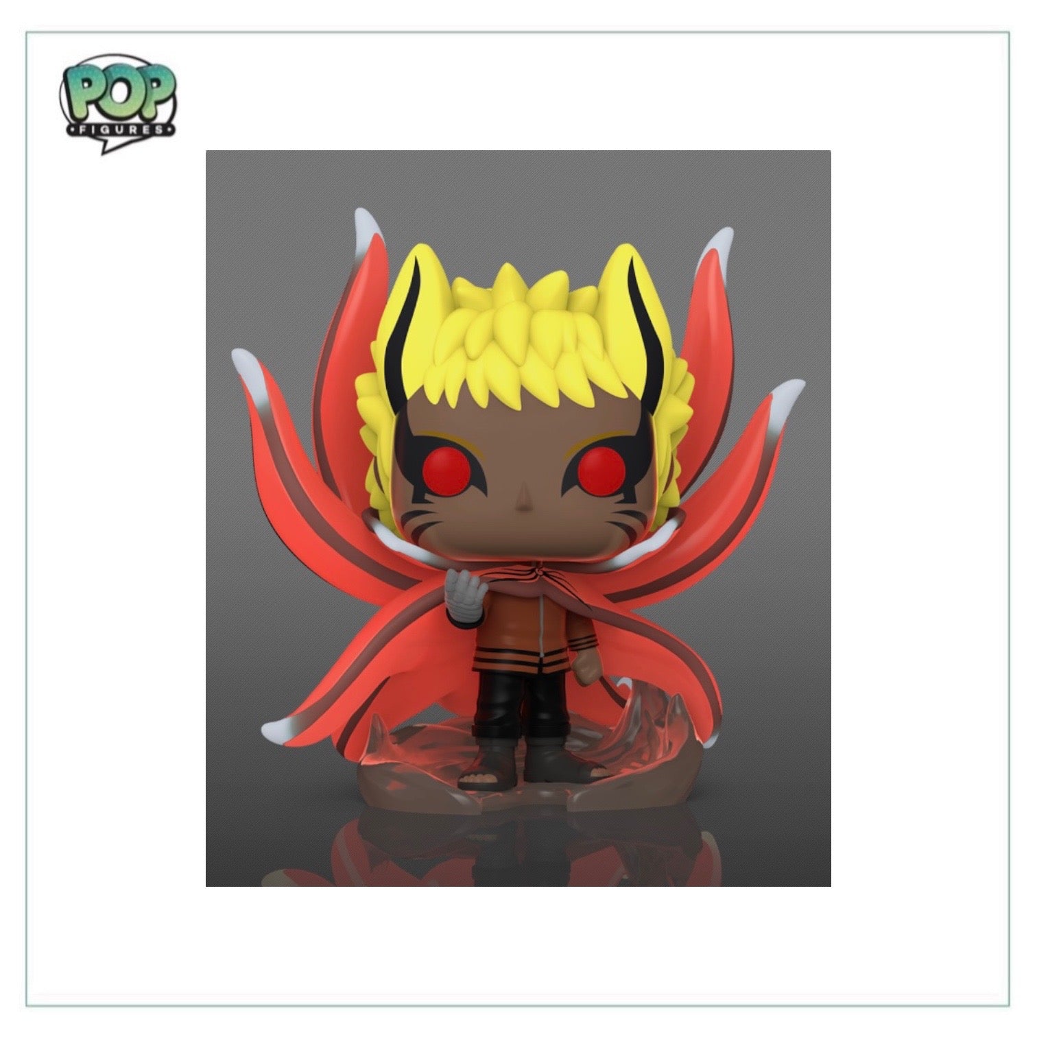 Naruto (Baryon Mode) #1361 (Glows in the Dark) Funko Pop! - Boruto Naruto Next Generations - AAA Anime Exclusive