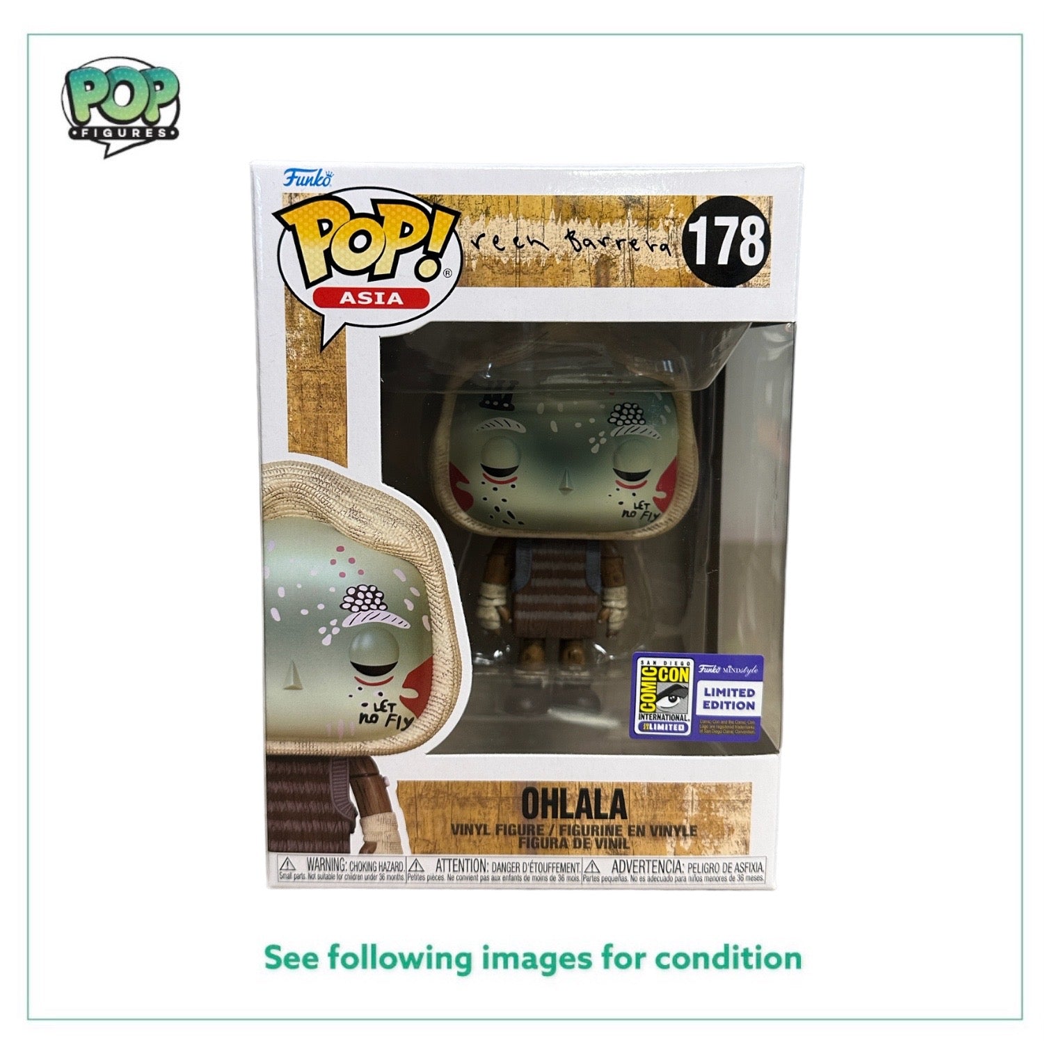 Ohlala #178 Funko Pop! - Reen Barrera - SDCC 2023 Official Convention Exclusive - Condition 9/10