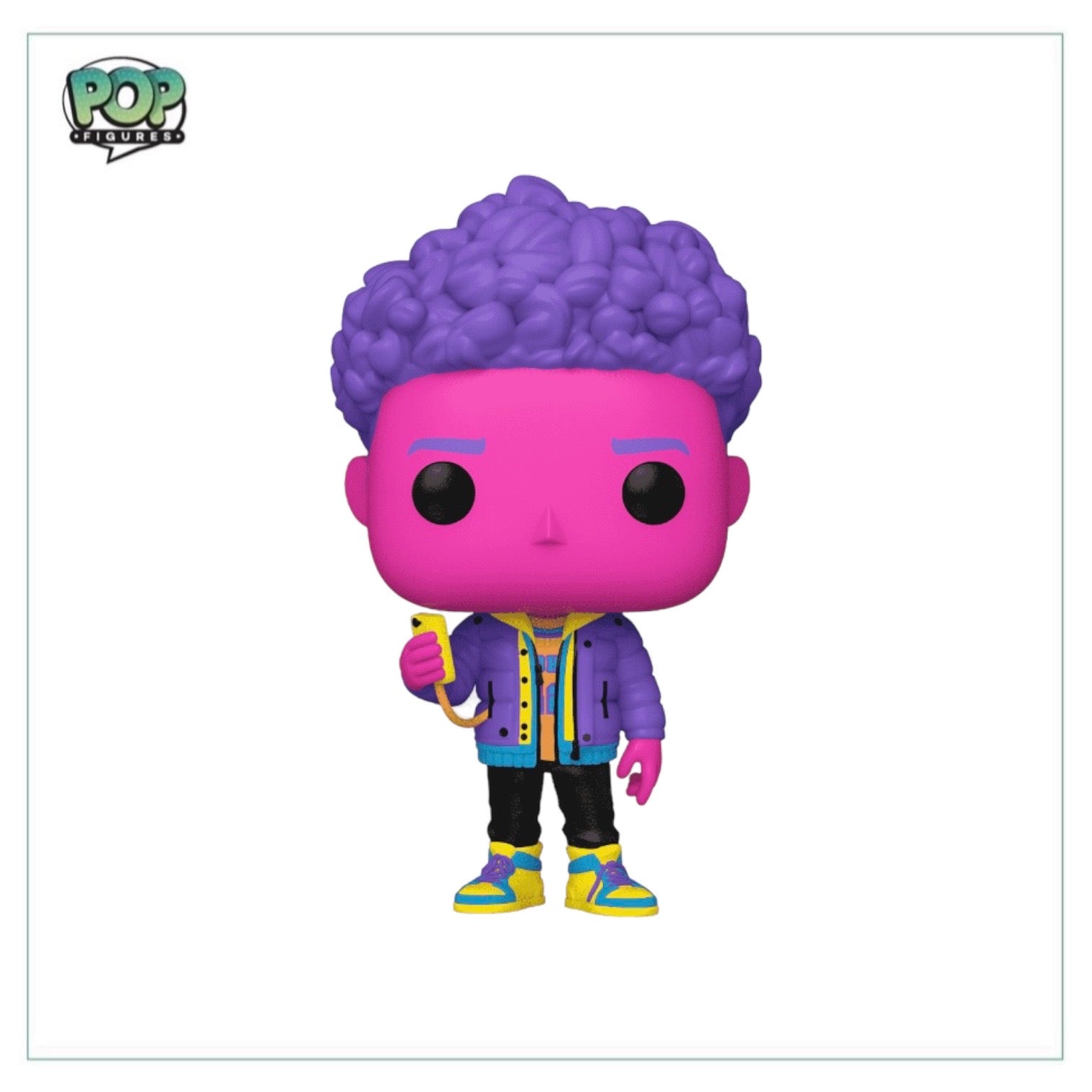 Miles Morales #1233 (Black Light) Funko Pop! - Spider-Man Across The Spider-Verse - Target Exclusive