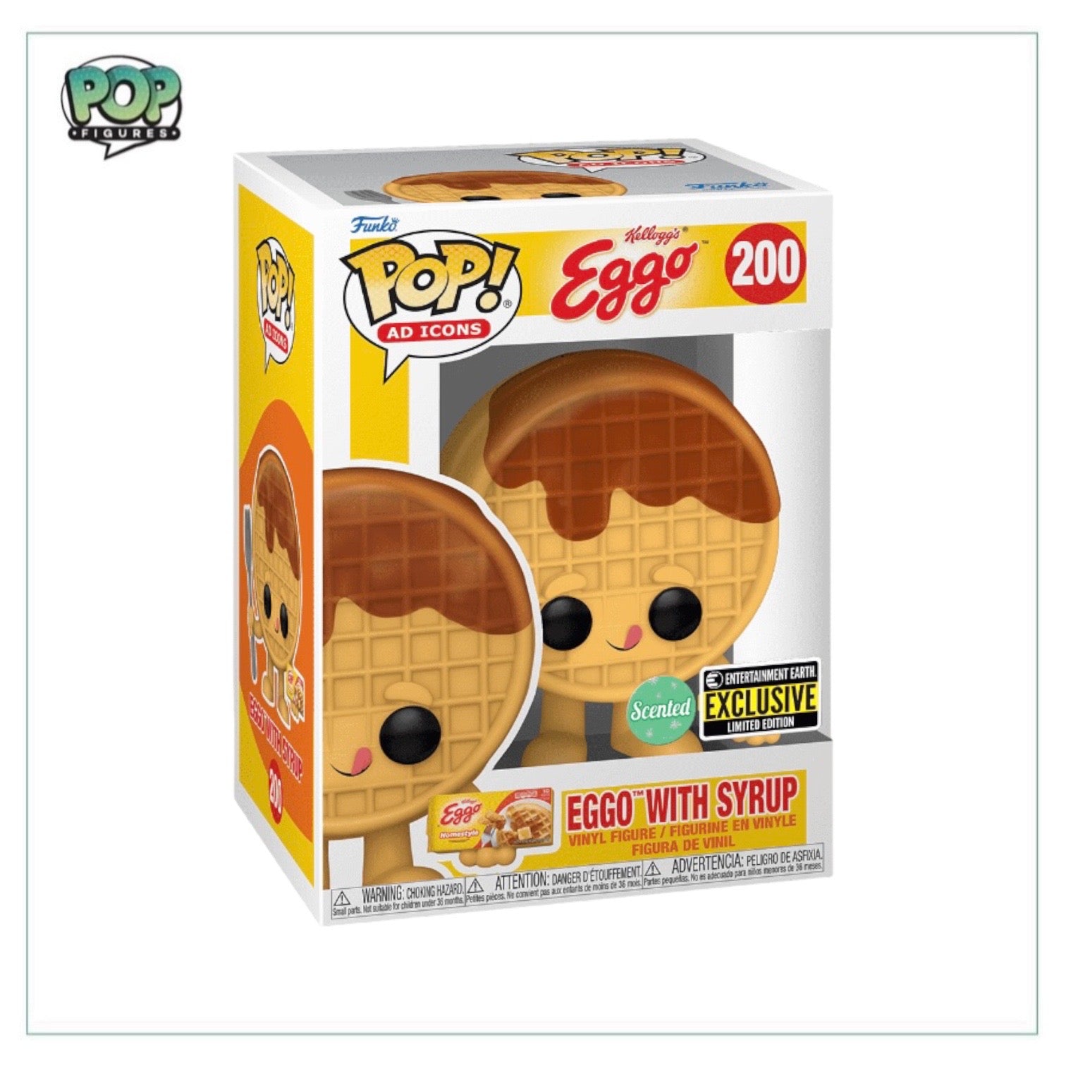 Eggo With Syrup #200 (Scented) Funko Pop! - Ad Icons - Entertainment Exclusive
