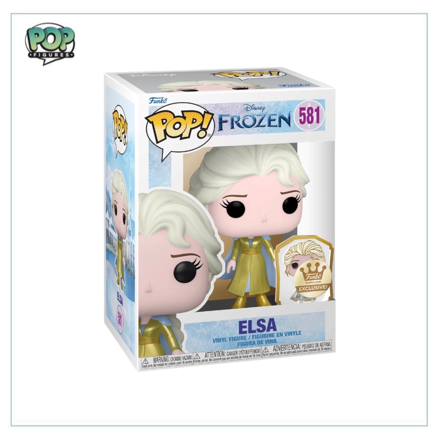 Elsa #581 (Ultimate) Funko Pop! - Frozen - Funko Shop Exclusive