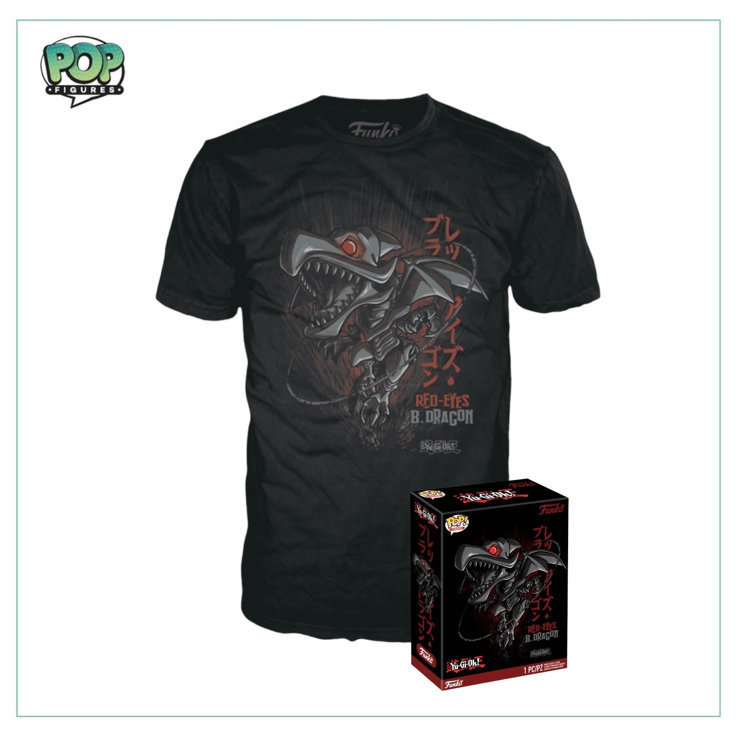 Boxed Tee - Dragon Funko T-Shirt- YU-Gi-OH!