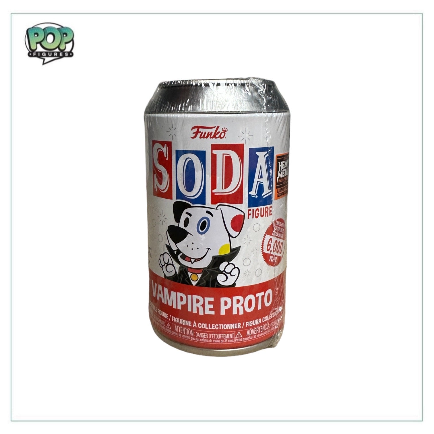 Vampire Proto Funko Soda Vinyl Figure! - Heavy Metal Halloween 2023 Exclusive LE6000 Pcs
