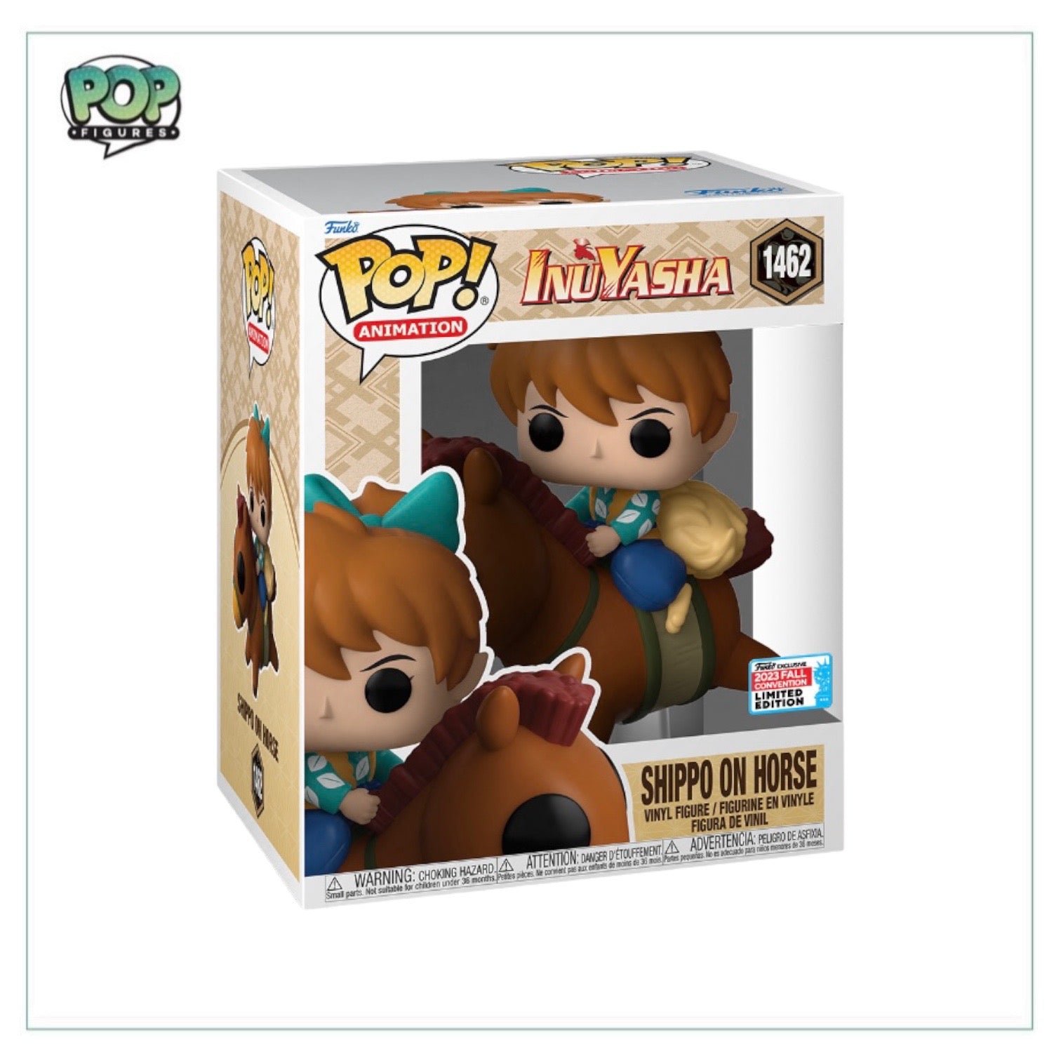 Shippo on Horse #1462 6" Funko Pop! - InuYasha - NYCC 2023 Shared Exclusive