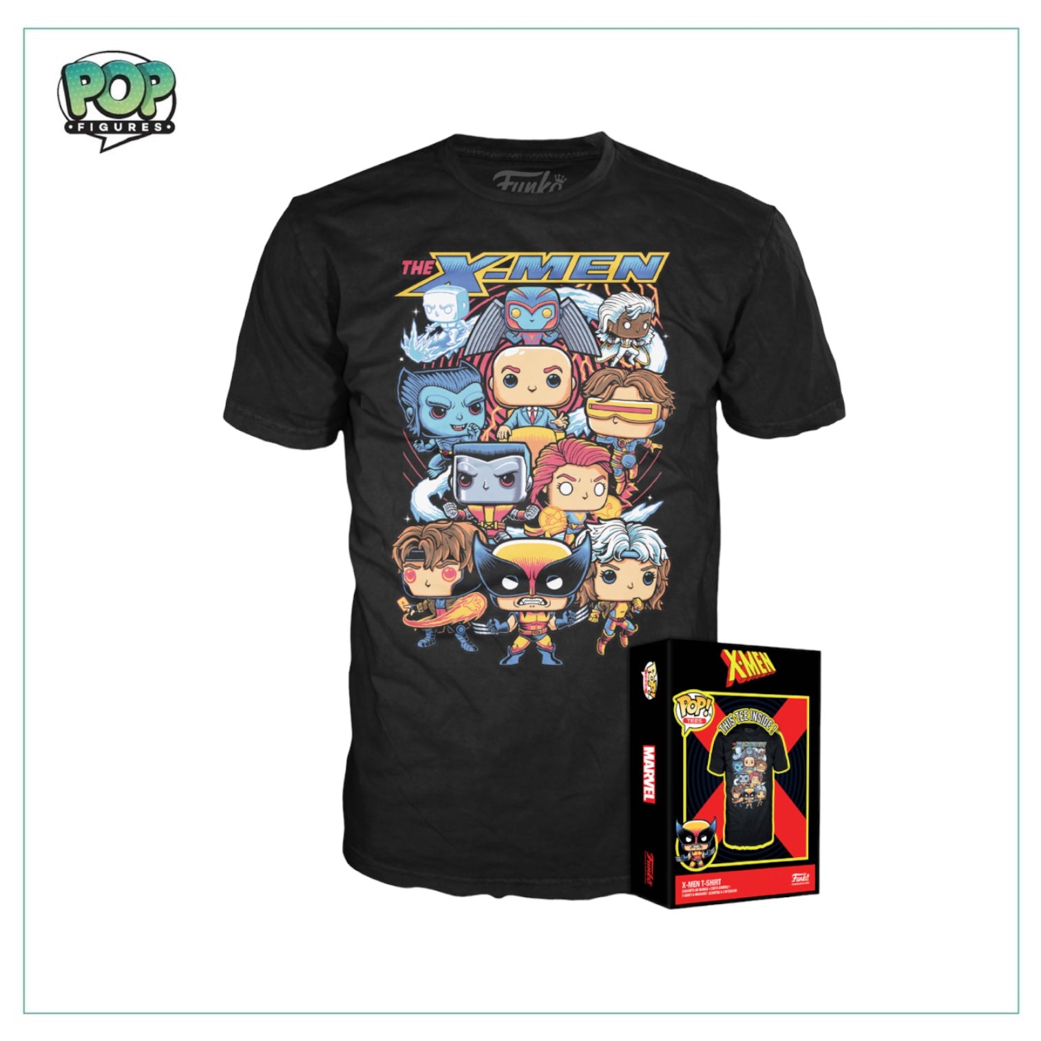 Boxed Tee: The X-Men - Marvel